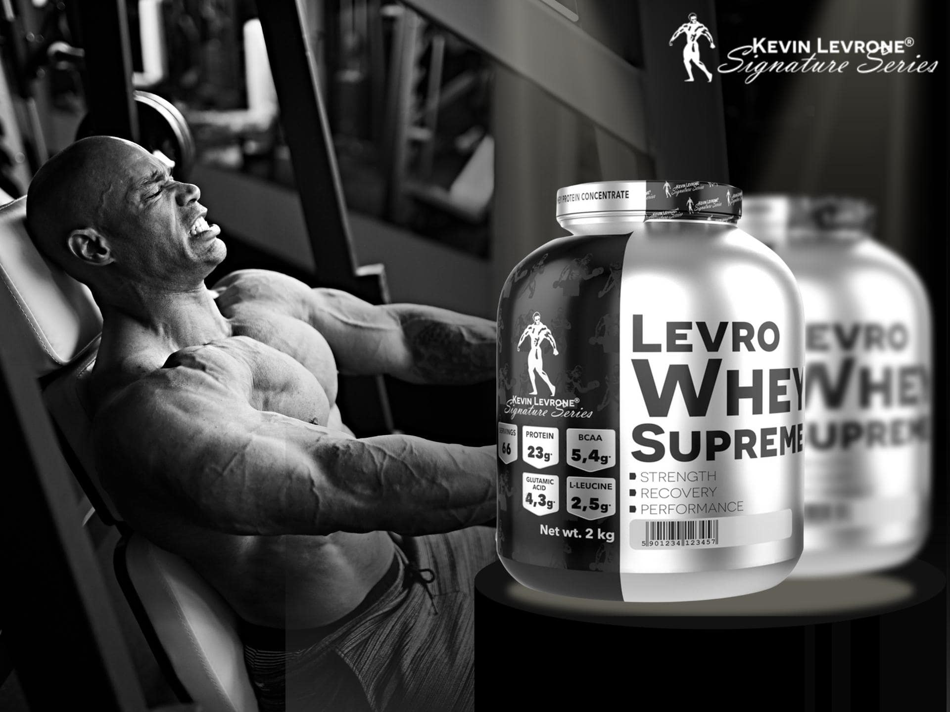 Kevin Levrone - Whey Supreme - complément protéique