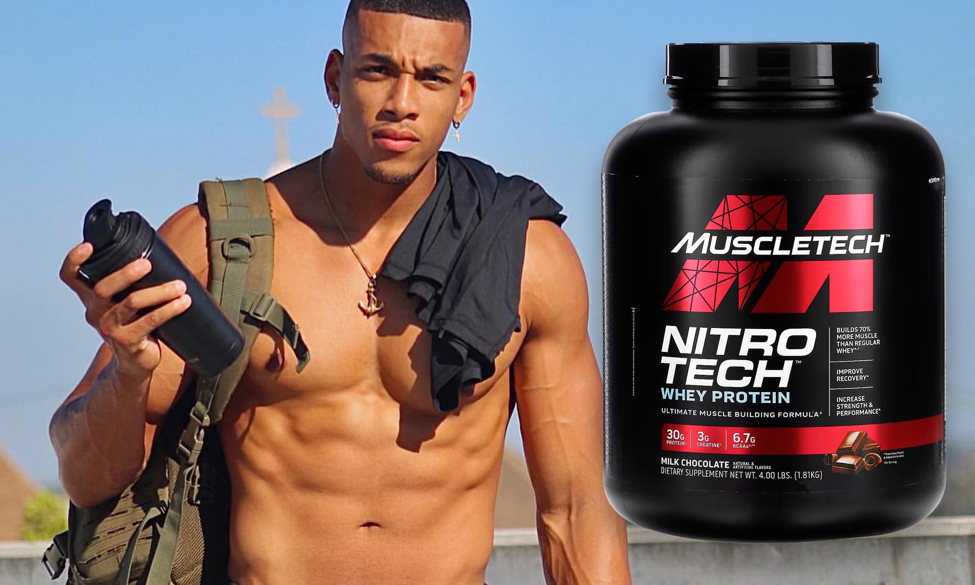 Muscle Tech supplément protéiné au chocolat