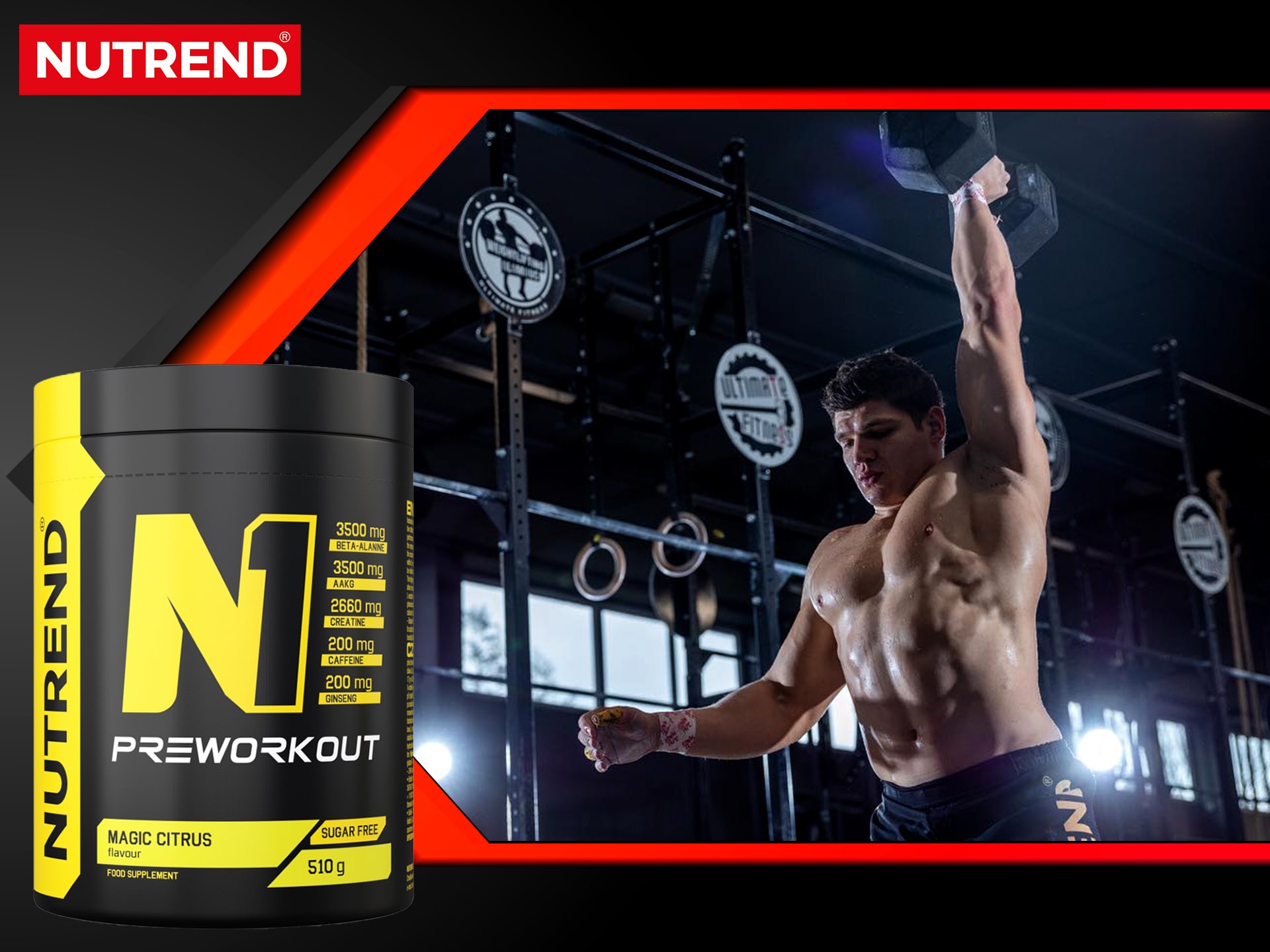 Pre Workout en poudre de Nutrend