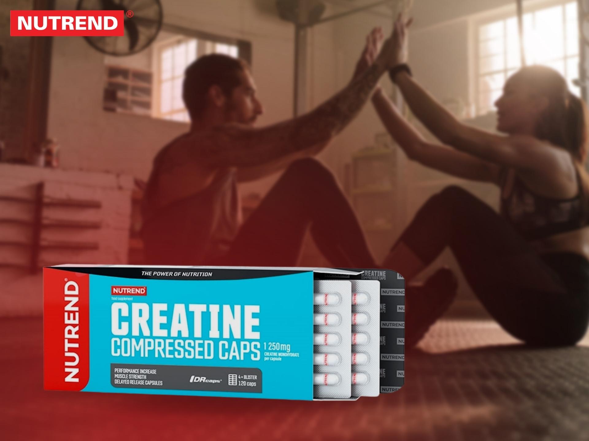 Nutrend - Creatine Compressed Caps - 120caps