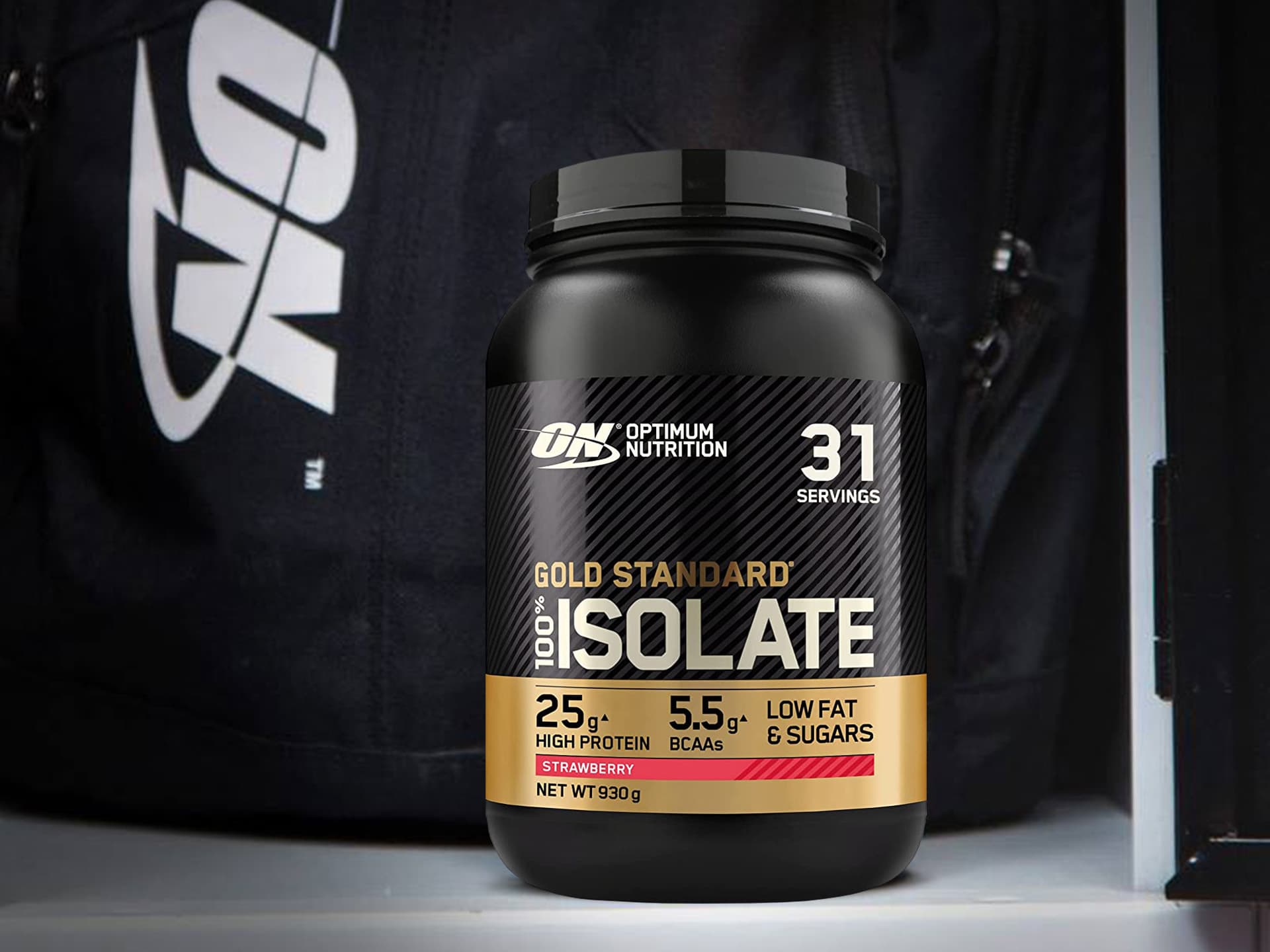 Optimum Nutrition - isolat de fraise