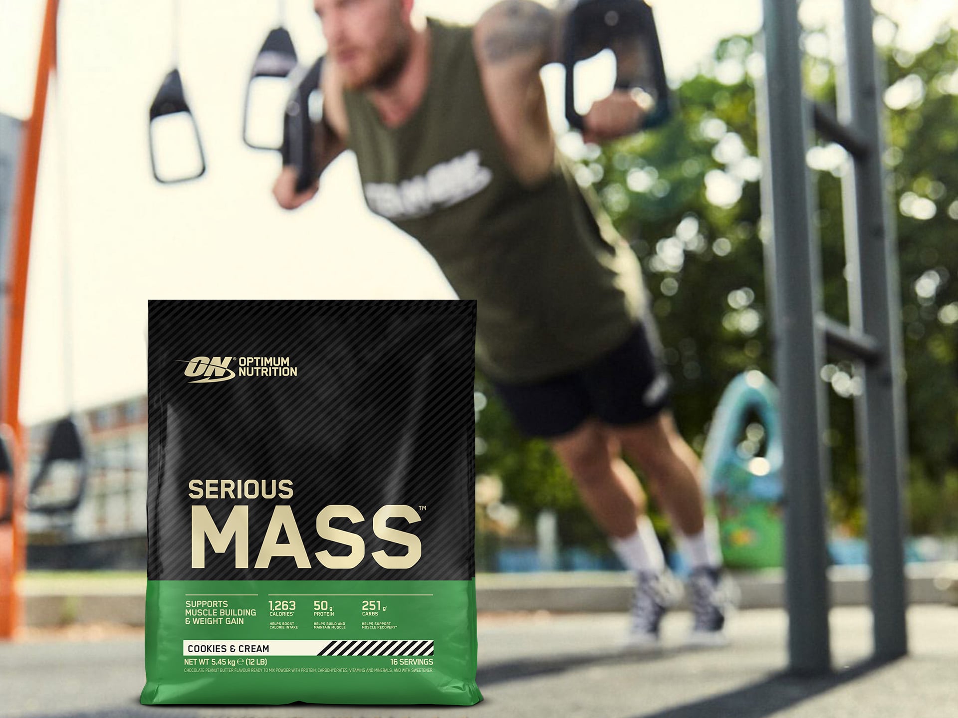 ON - Serious Mass - Cookies&Cream