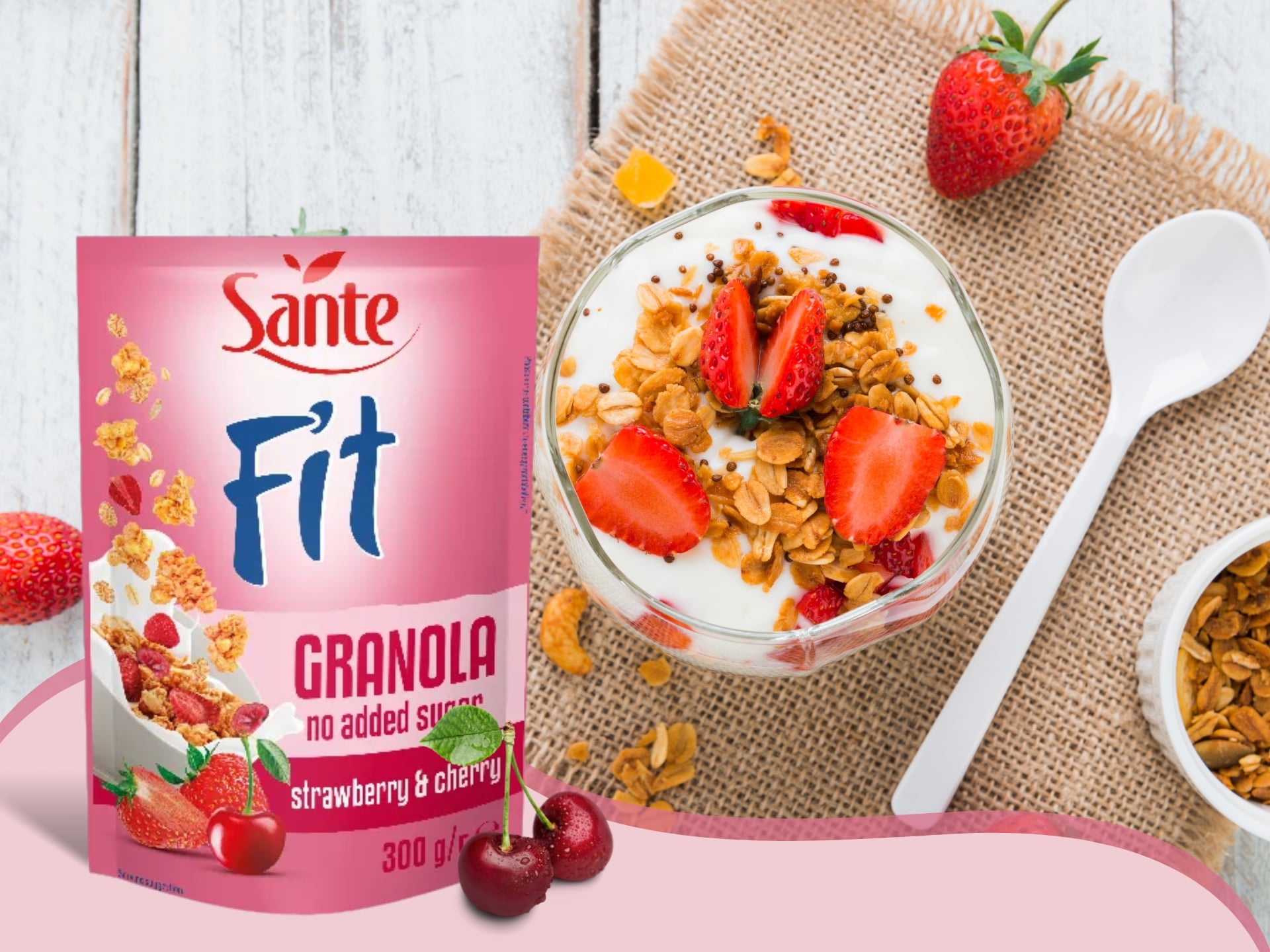 Sante - Fit Granola sans sucre ajouté