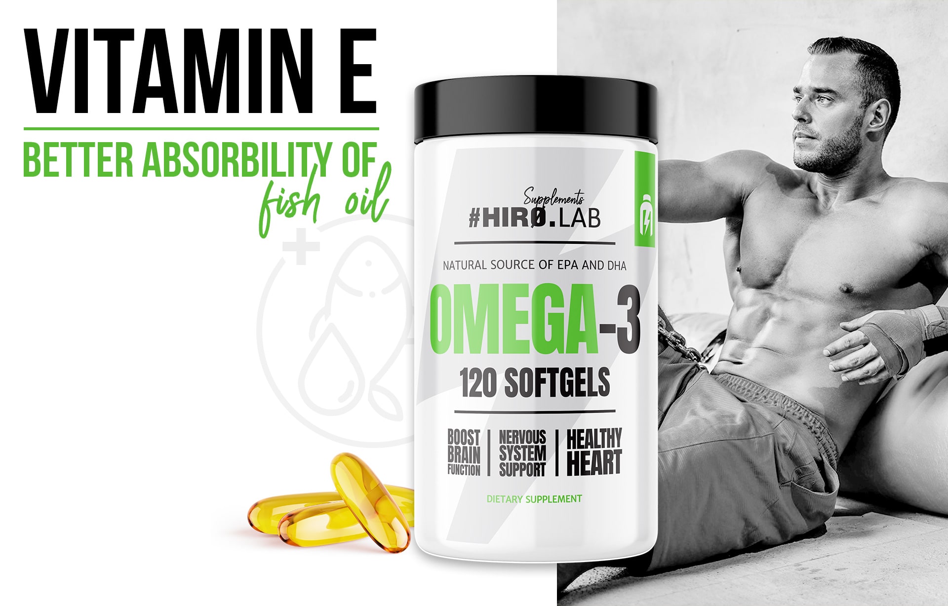 Oméga avec Vitamine E