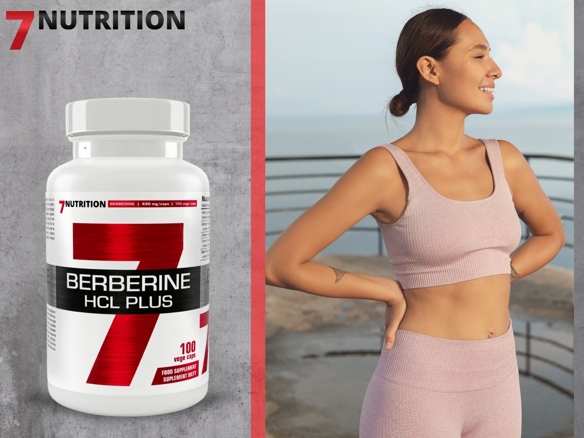 7 Nutrition - Berberine HCL Plus - soutien à la santé
