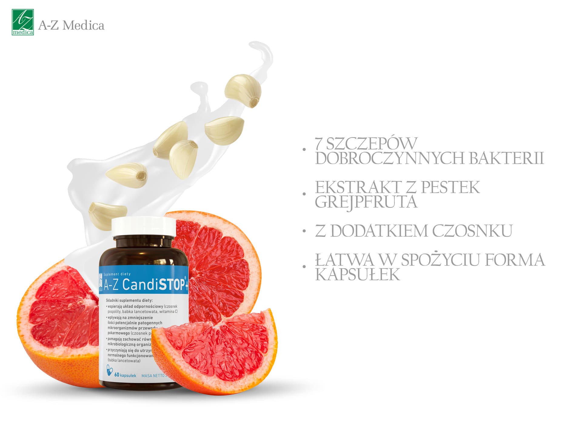 A-Z CandiSTOP+ - soutien du système digestif, purification