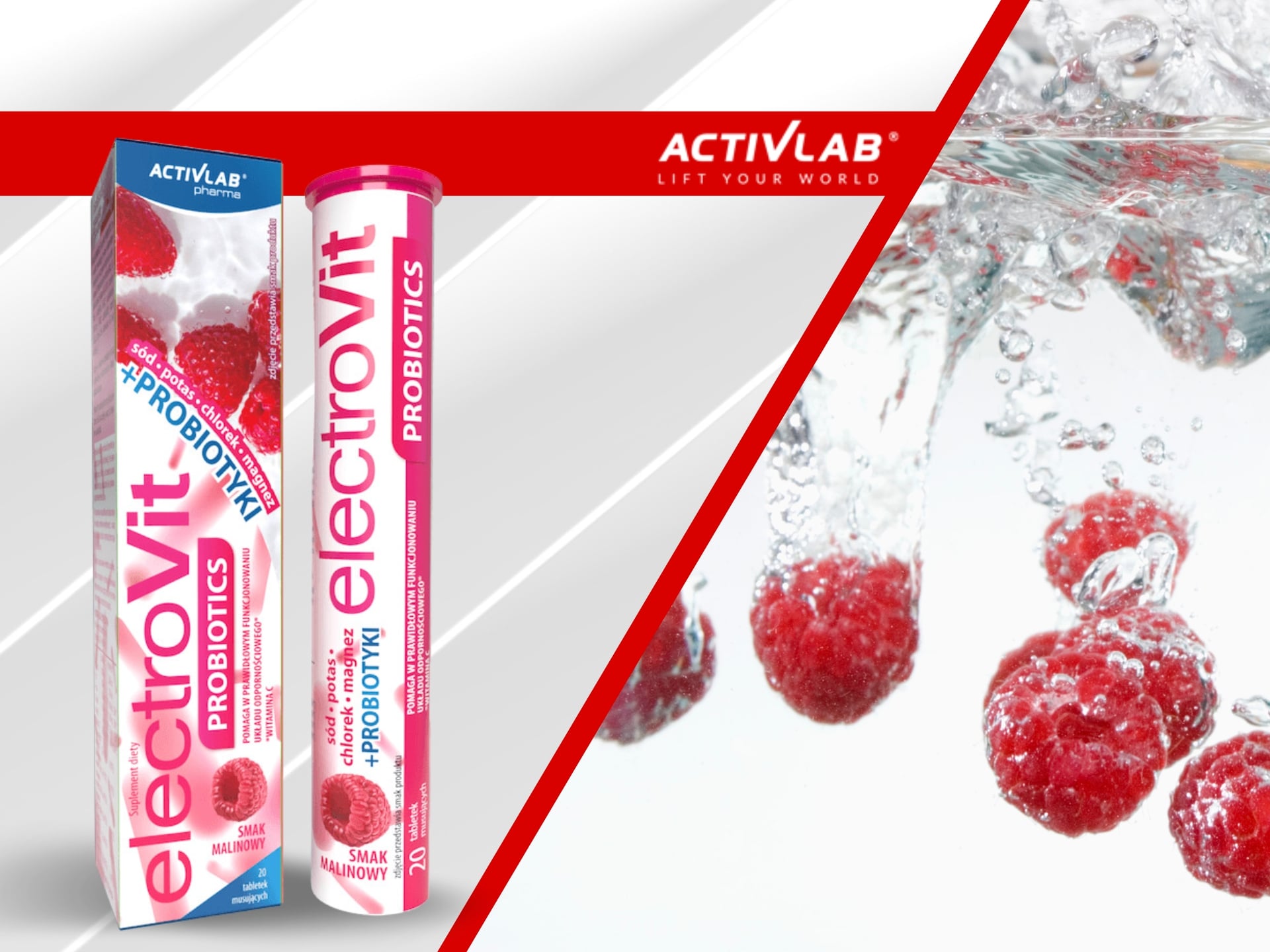 ElectroVit Probiotics - ensemble d'électrolytes avec probiotiques