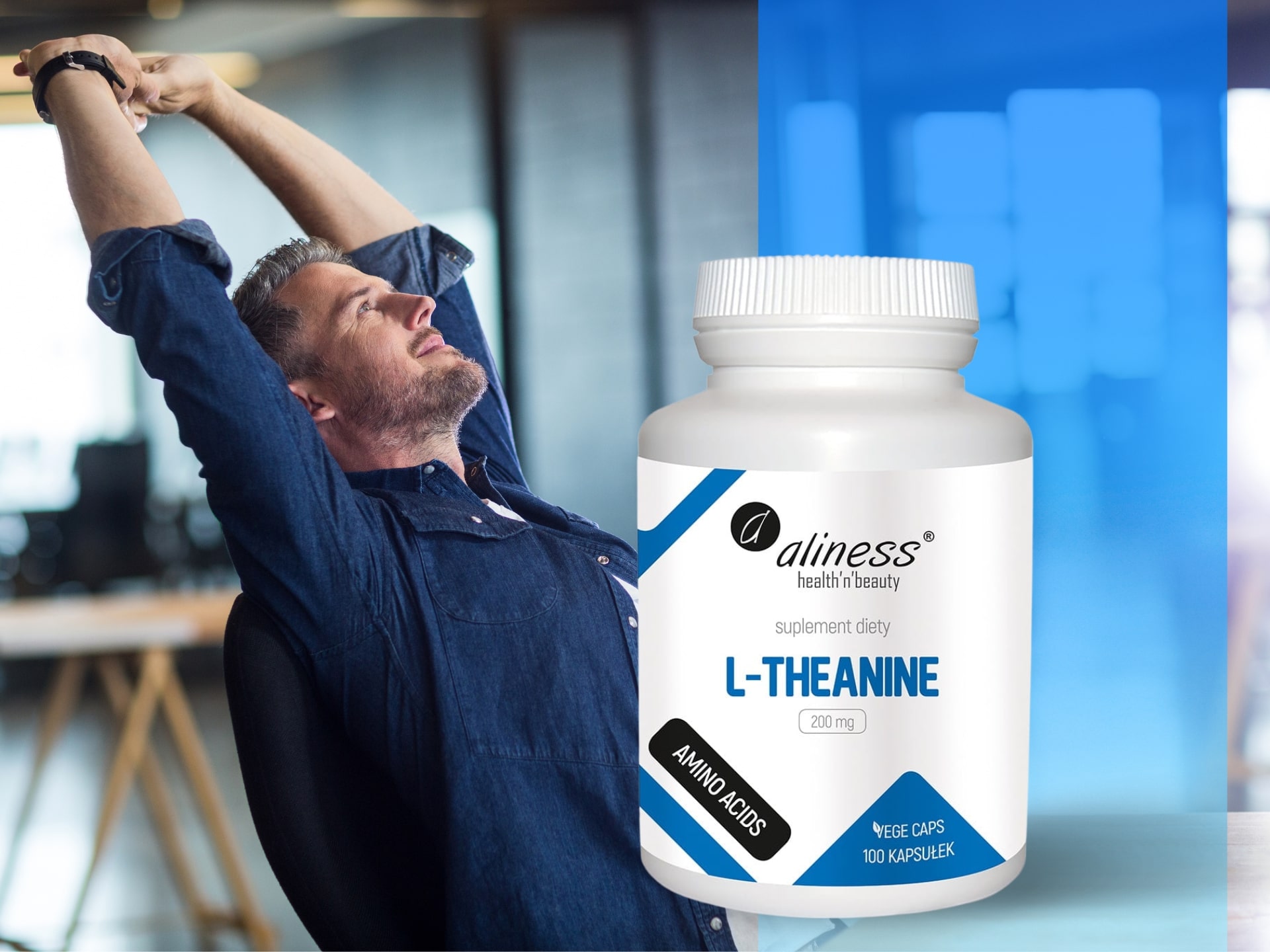 L-Théanine - effet apaisant, atténuation des effets du stress