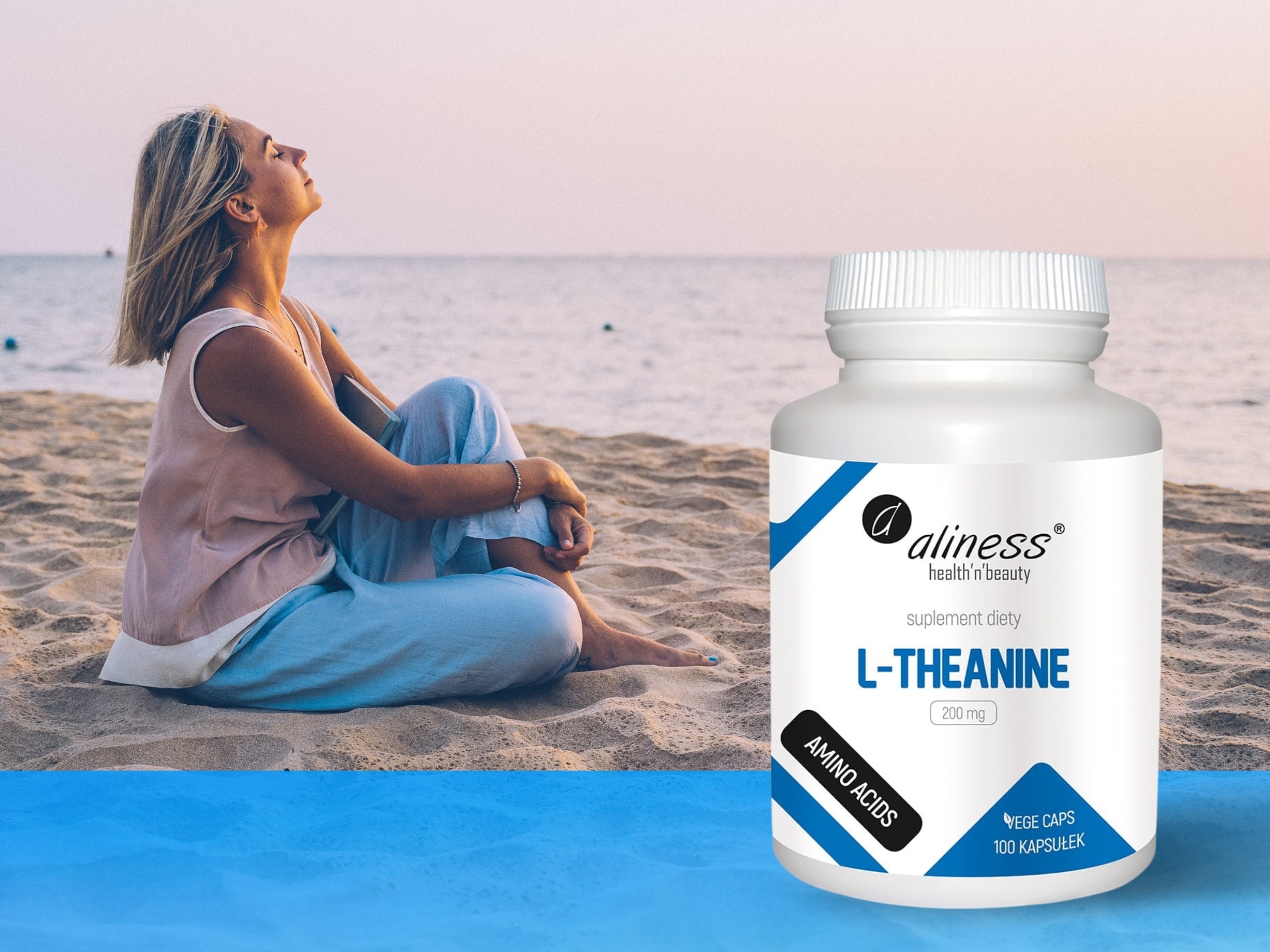 L-Théanine Aliness - antioxydant, soutien du système cardiaque