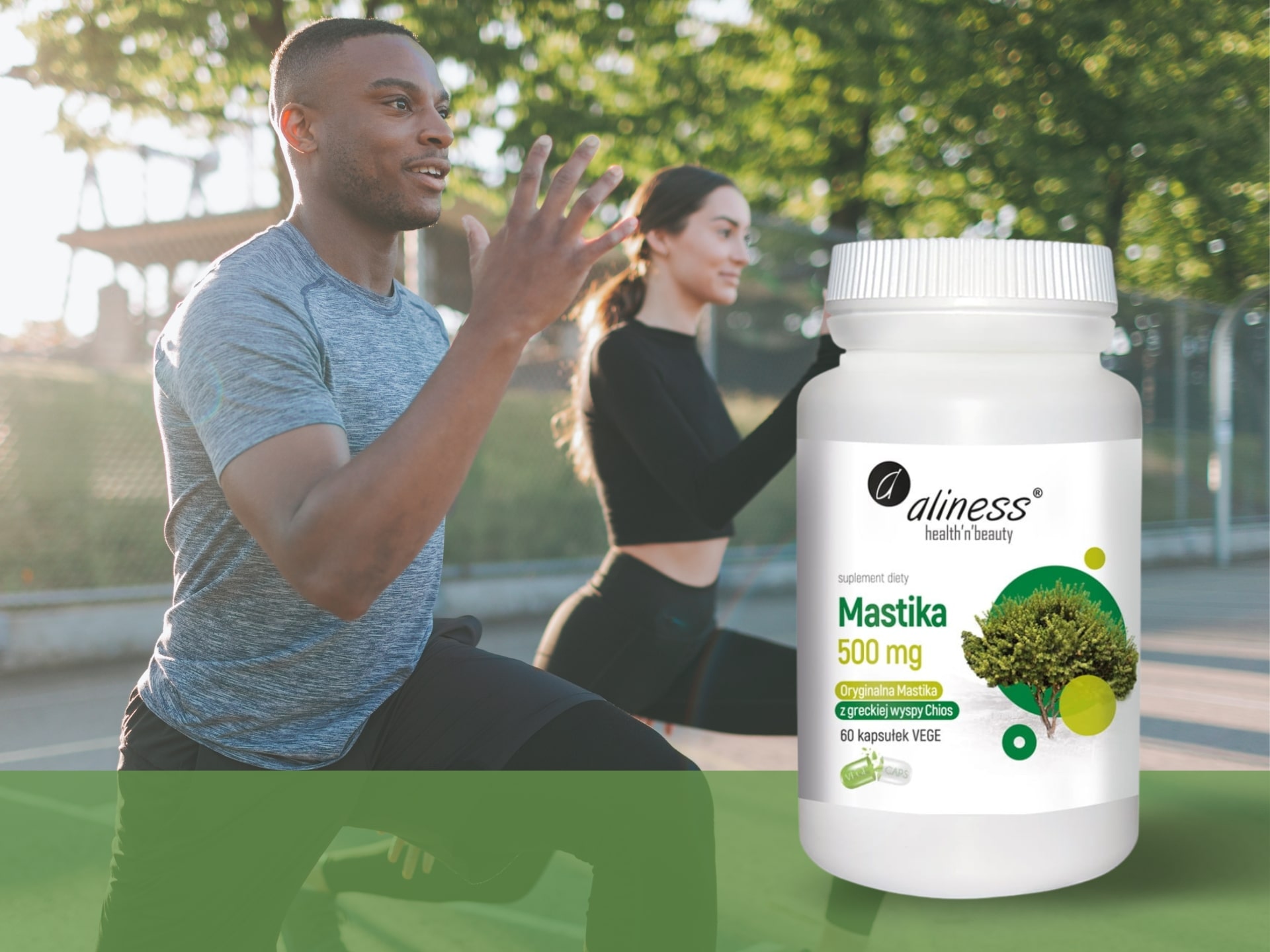 Aliness Mastika 500mg 60vcaps