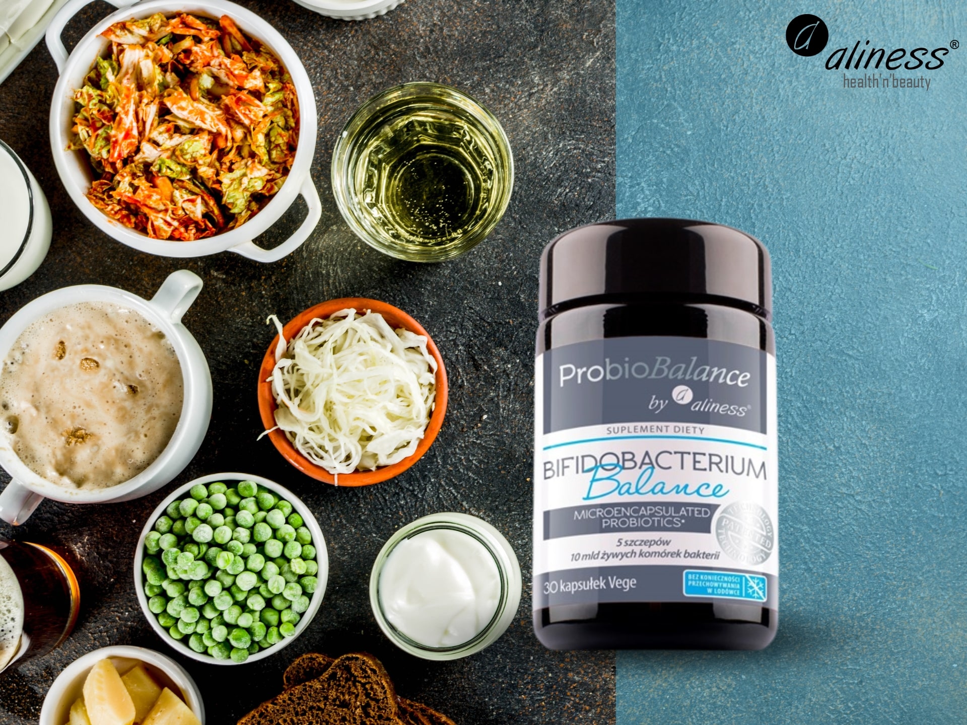 Aliness - Bifidobacterium Balance - soutien immunitaire, thérapie probiotique