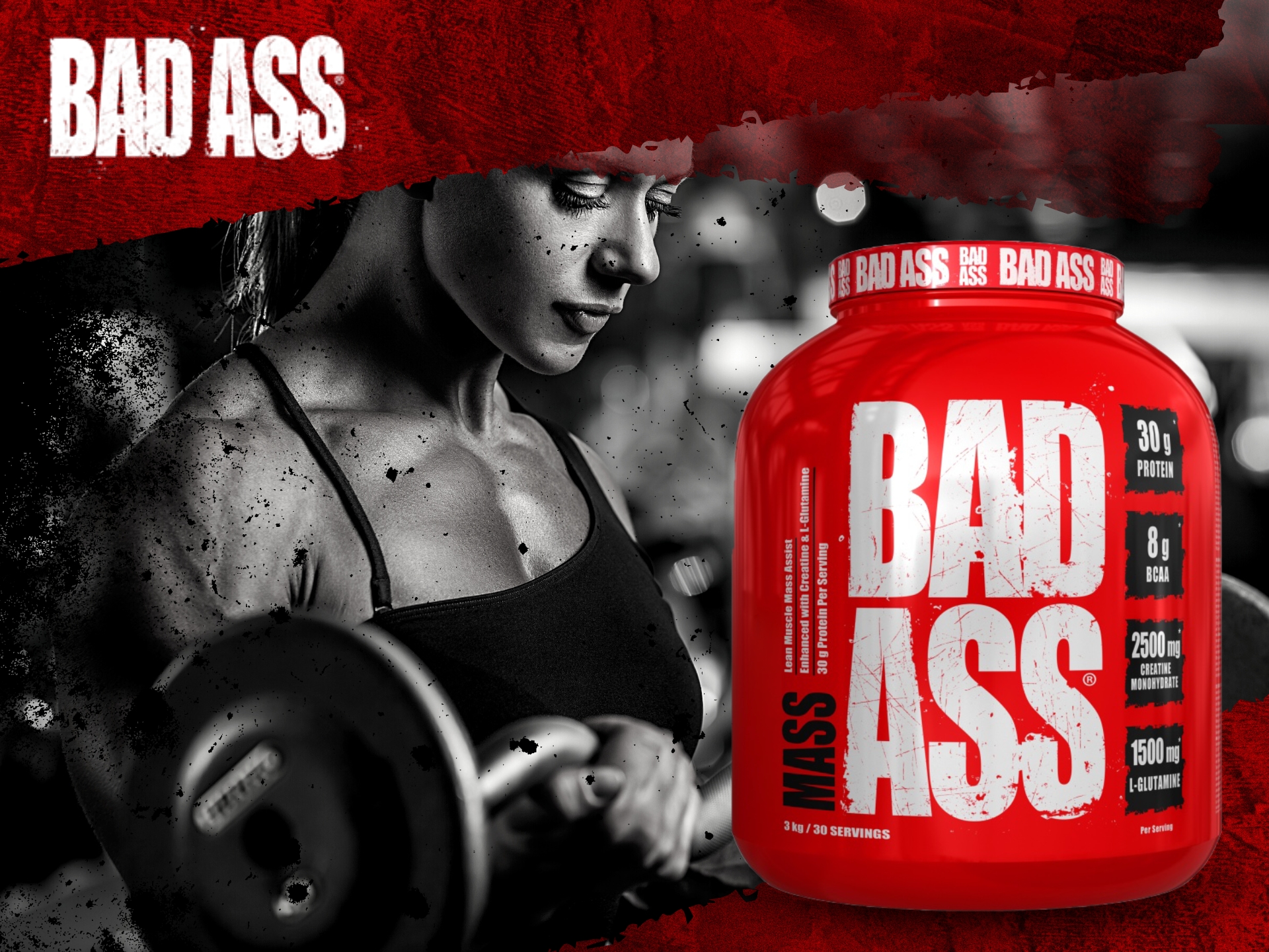 Bad Ass Mass 3000g