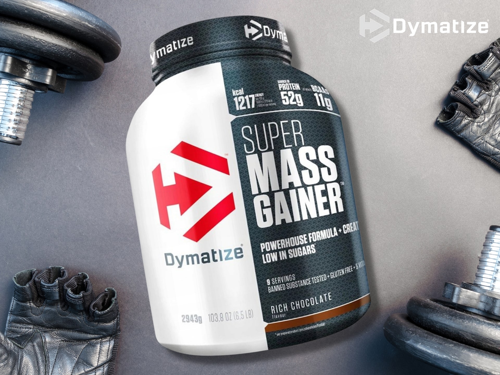 Super Mass Gainer - glucides, protéines et créatine