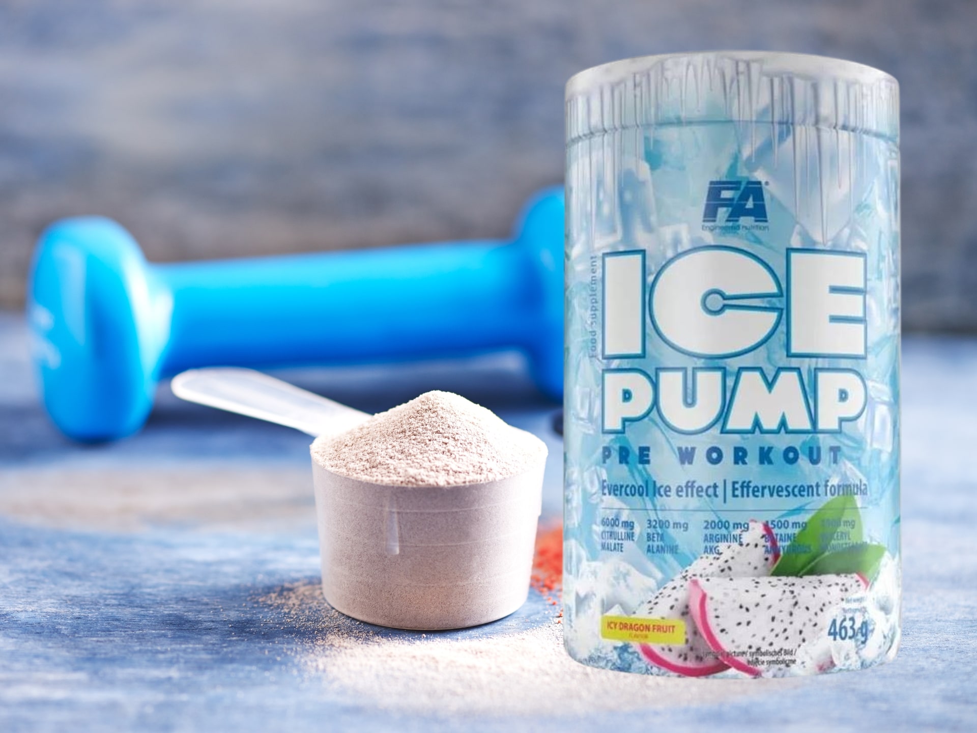 AAKG, citrulline, bêta-alanine - puissant pré-entraînement