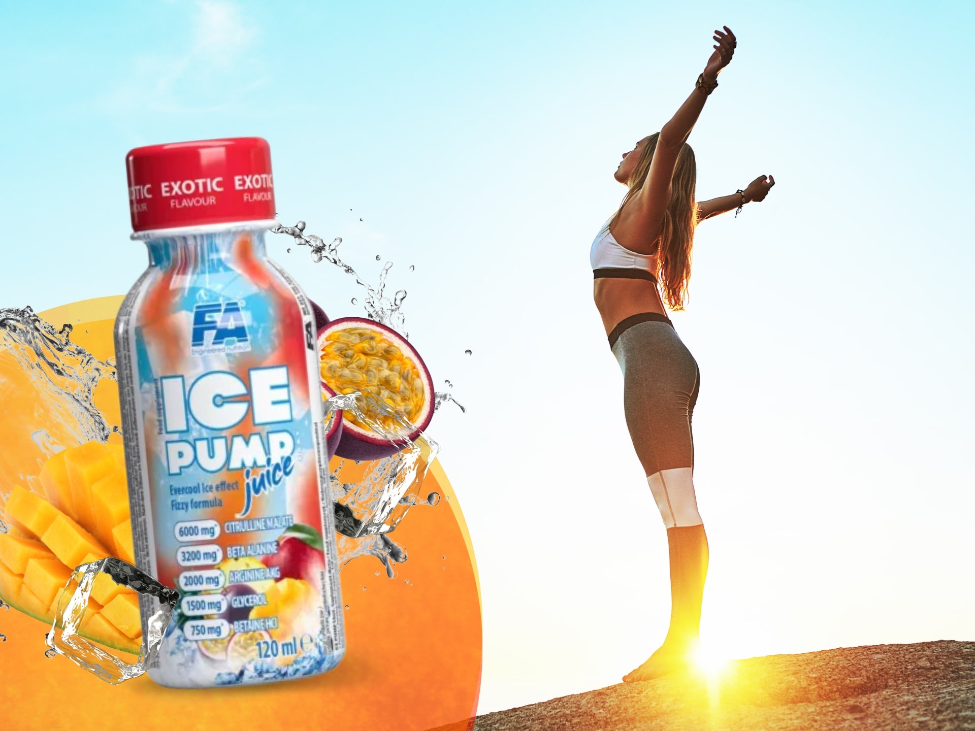 Produit pré-entraînement en shot de Fitness Authority