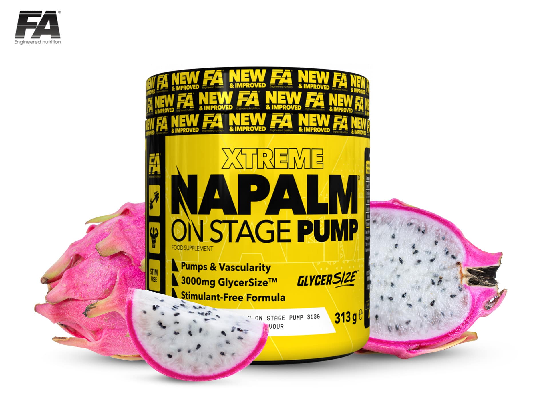 Napalm - On Stage Pump - odżywka przedtreningowa - pompa, waskularyzacja