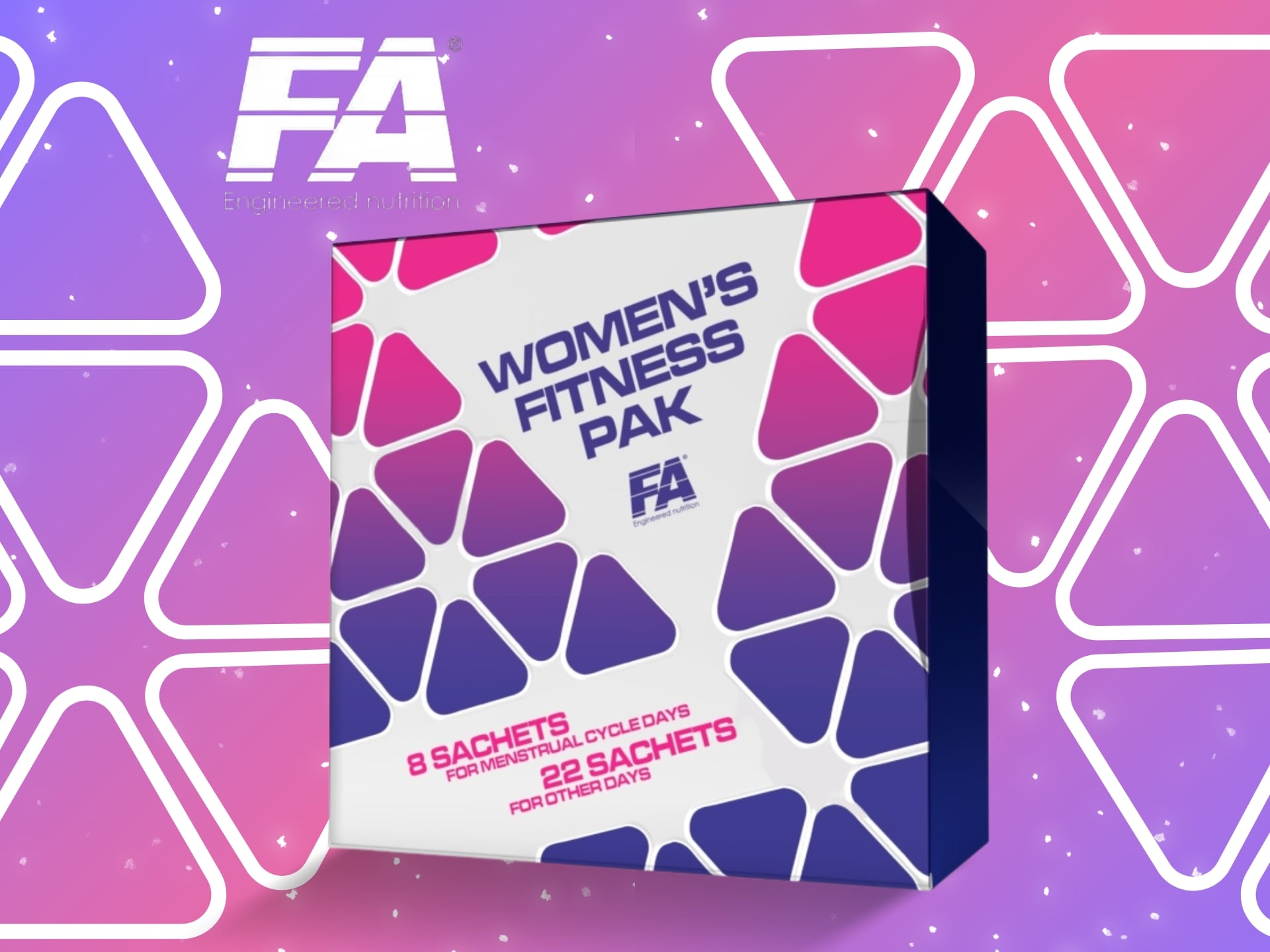 Women's Fitness Pak - vitamines spécialement pour les femmes - réparties selon le jour du cycle menstruel