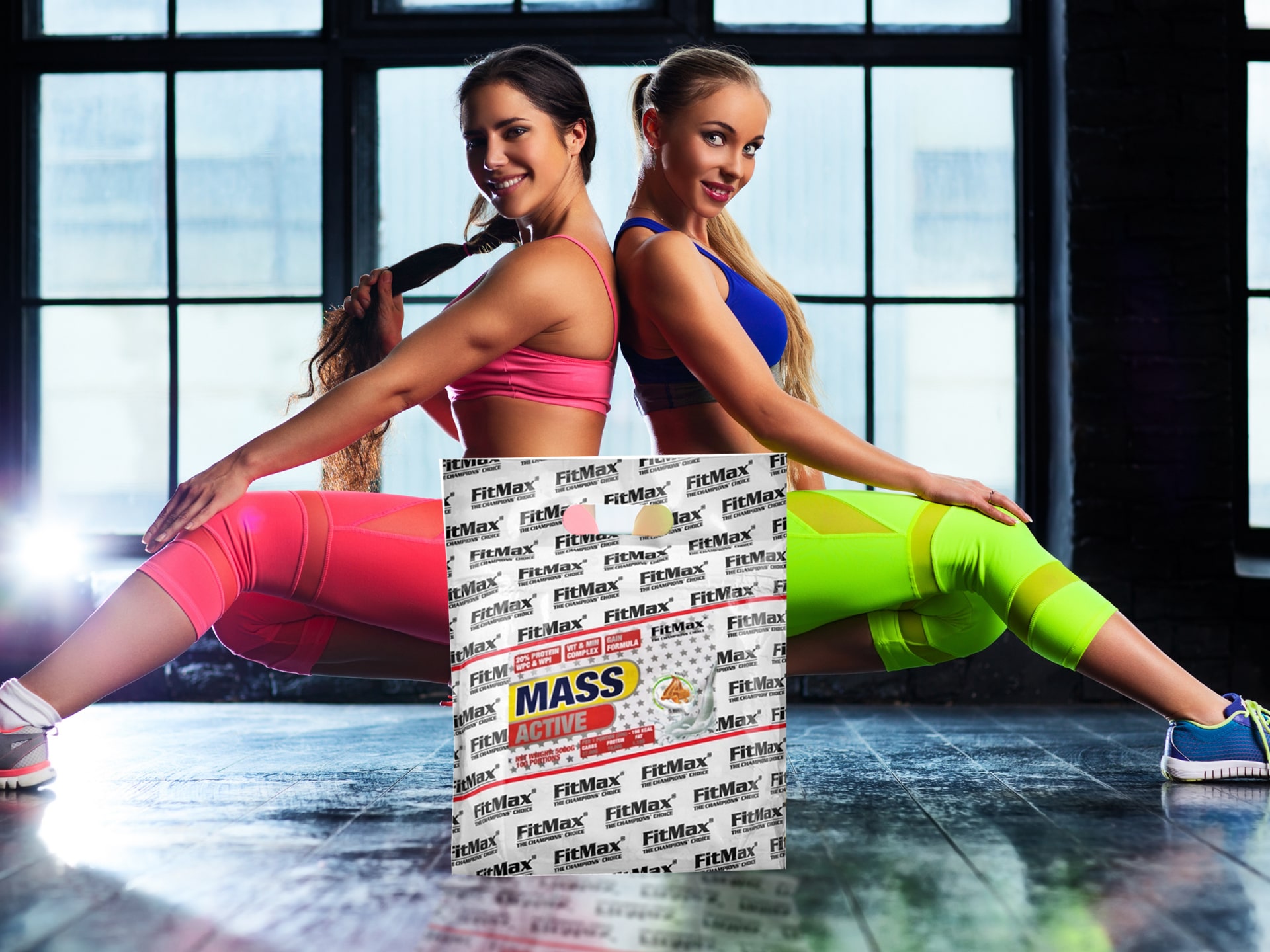 FitMax - Mass Active - gainer avec 20% de protéines