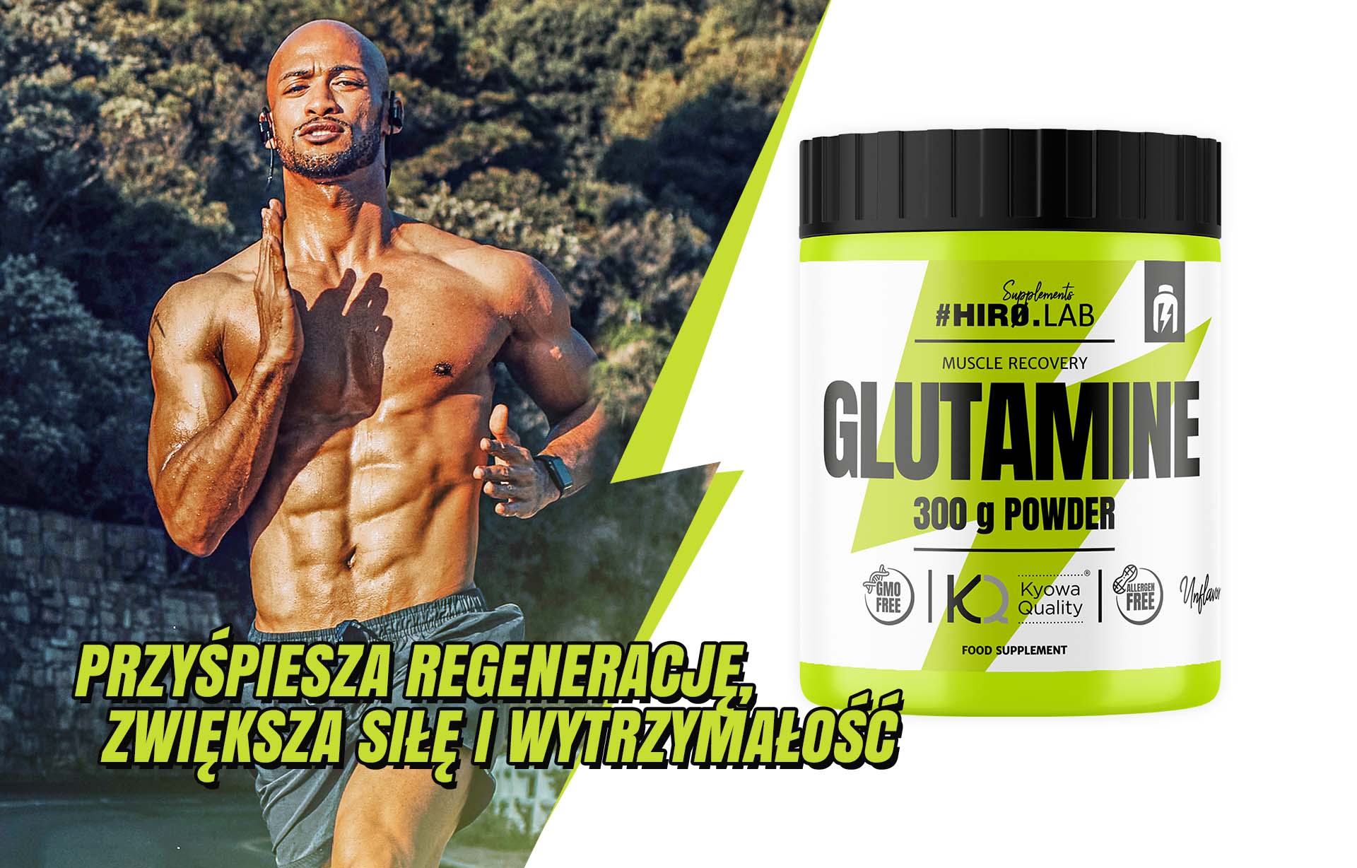 Glutamine - soutien à la régénération musculaire et au système digestif
