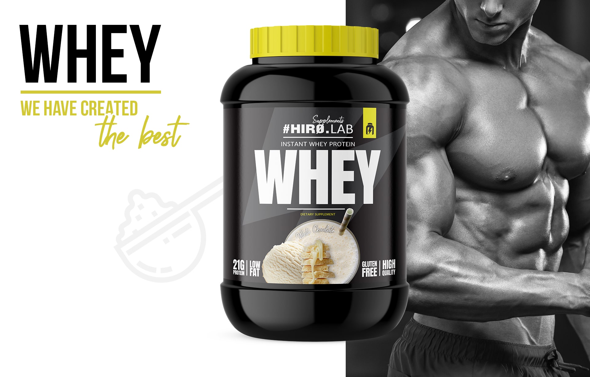 Produit de Hiro.Lab - Meilleur complément protéiné