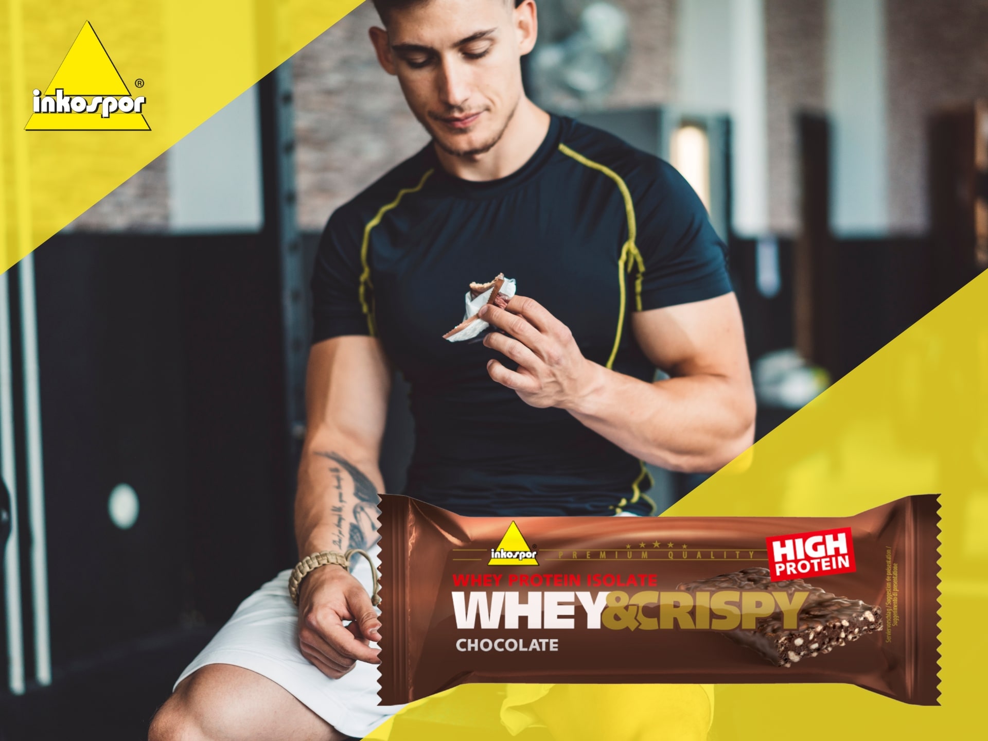 INKOSPOR Whey&Crispy 50g