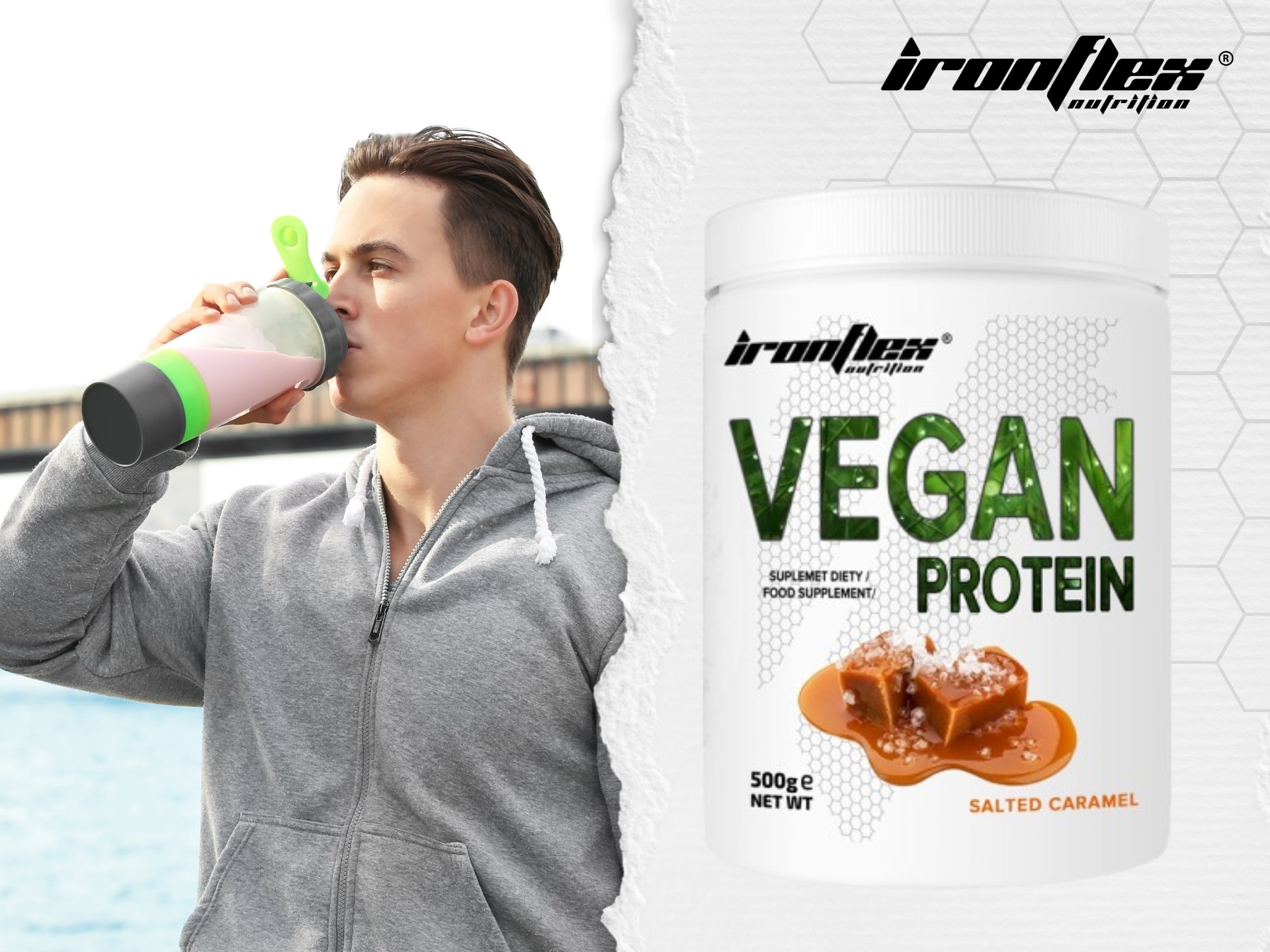 IronFlex - Vegan Protein - protéine végétalienne