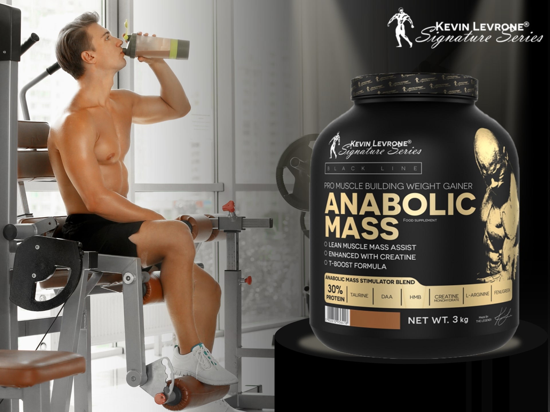 Kevin Levrone - complément pour masse - gain musculaire maximum