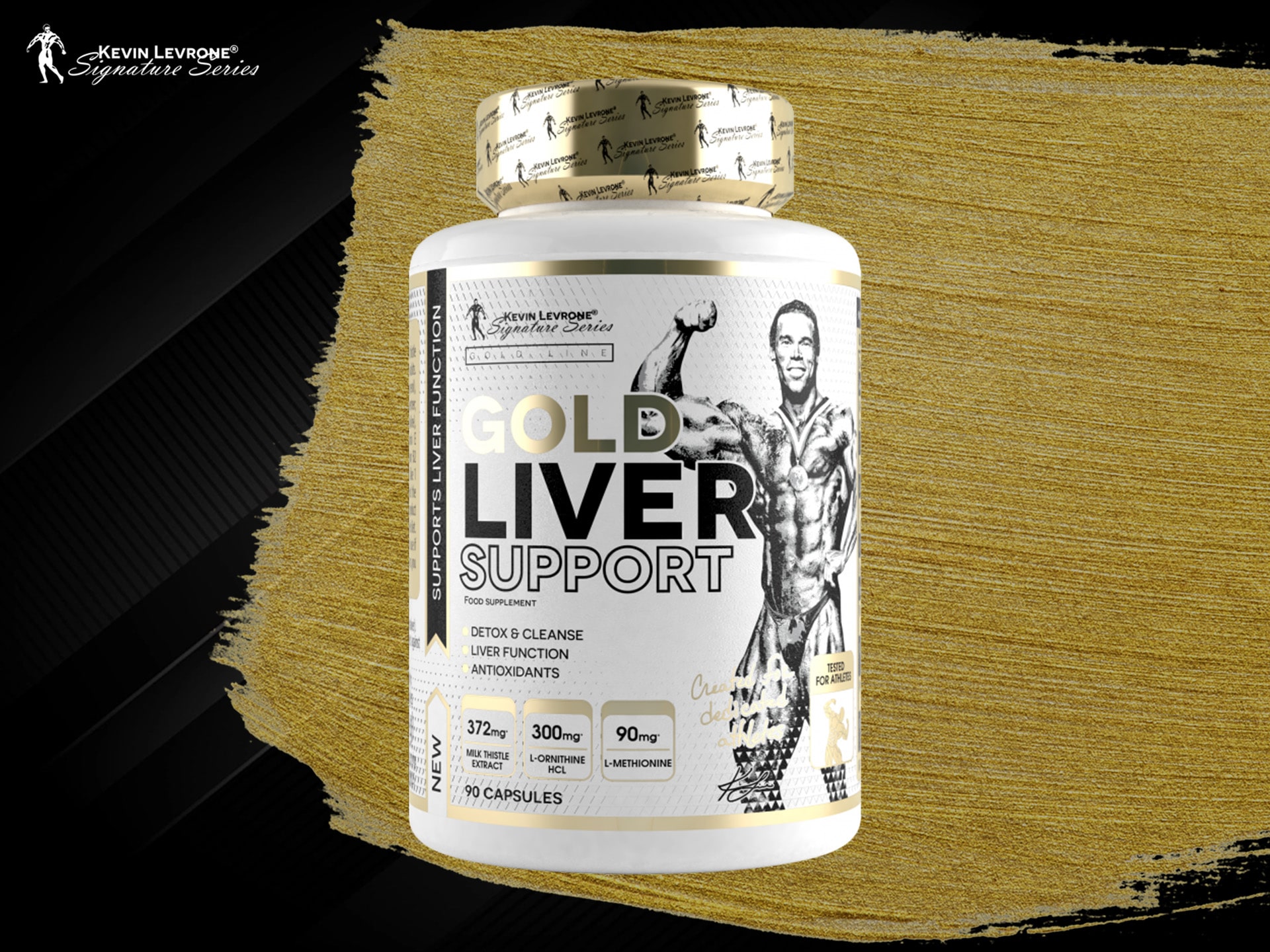 Gold Liver Support - soutien de la fonction hépatique, détoxification du corps