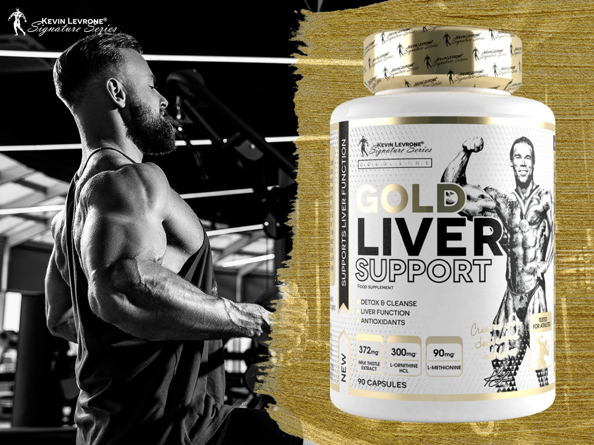 Gold Liver Support - soutien de la fonction hépatique, détoxification du corps