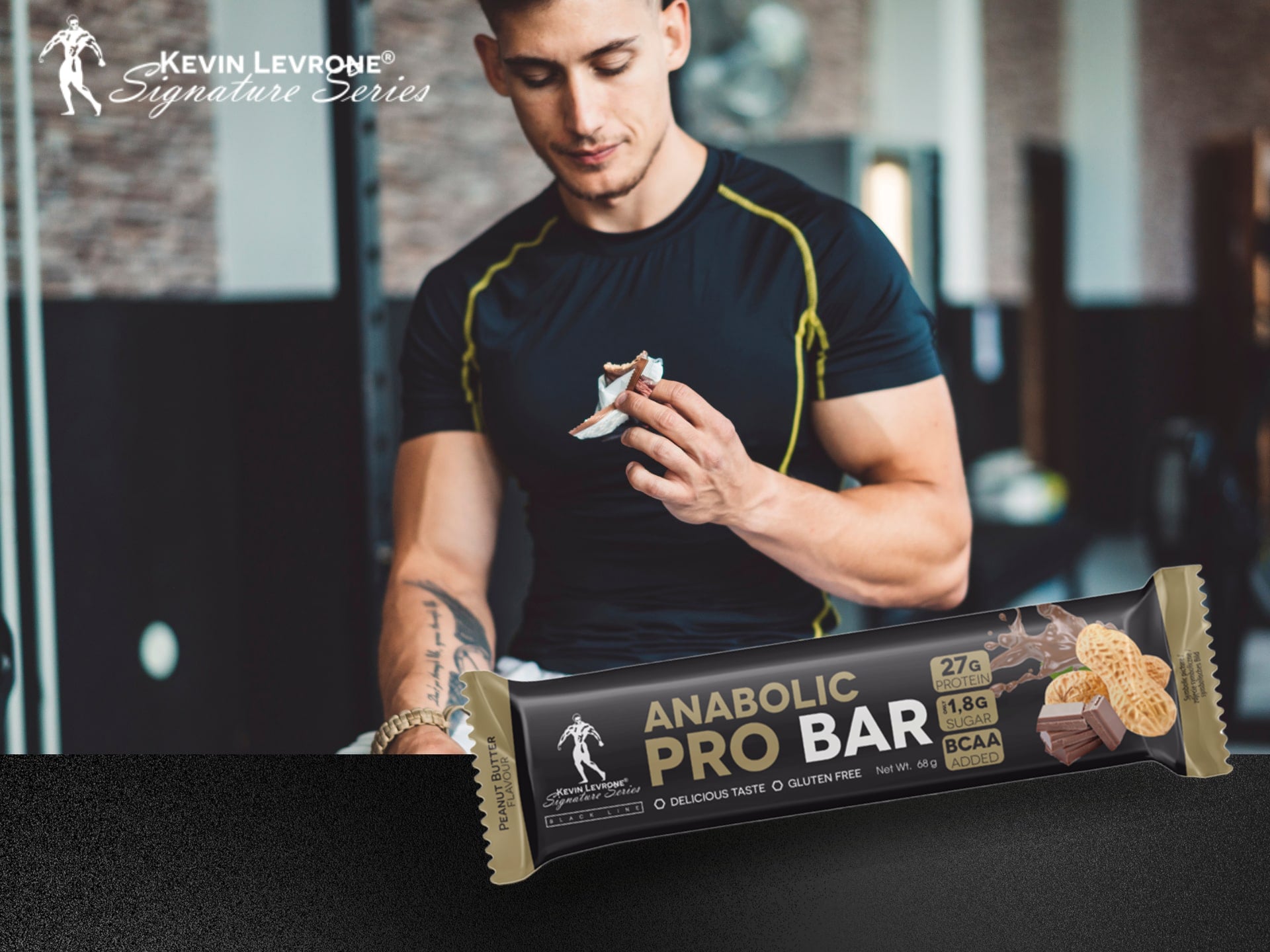 Kevin Levrone - Anabolic Pro Bar - barre à haute teneur en protéines
