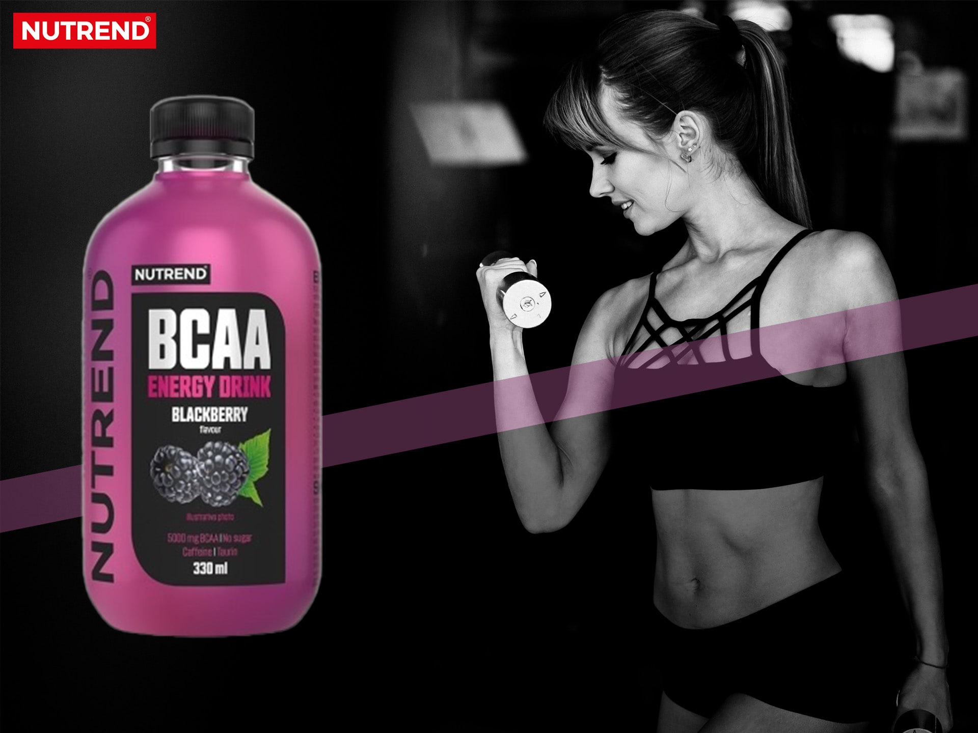 BCAA Energy Drink - aminokwasy z kofeiną