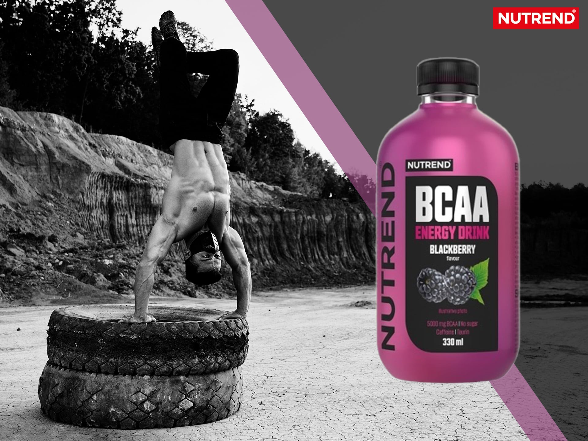 BCAA Energy Drink - aminokwasy z kofeiną