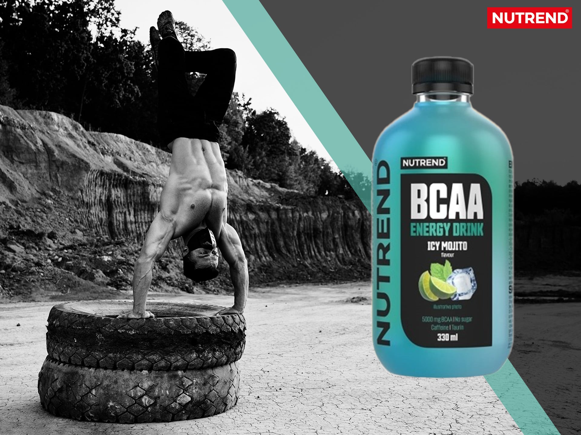 BCAA Energy Drink - aminokwasy z kofeiną