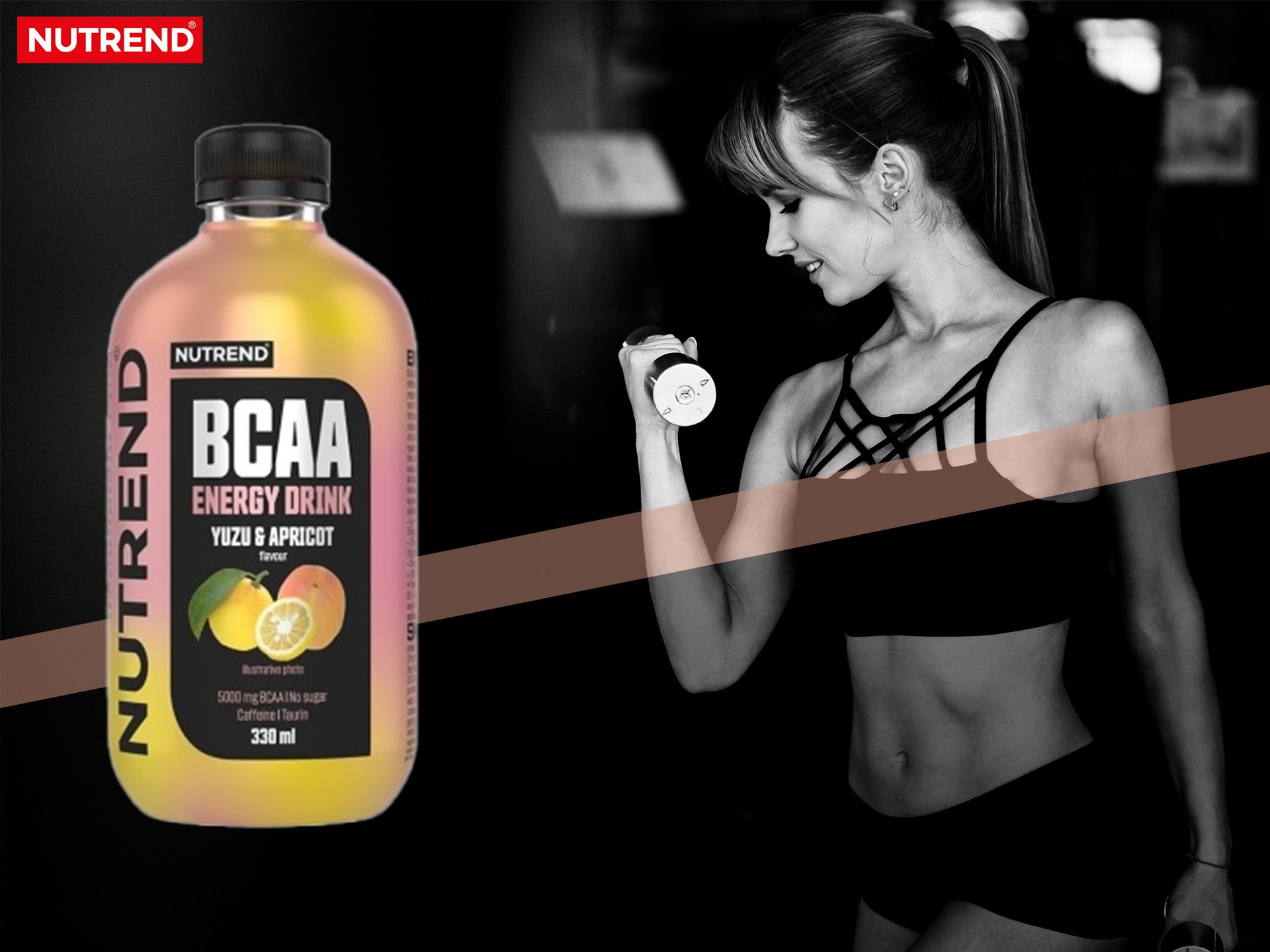 BCAA Energy Drink - acides aminés avec de la caféine