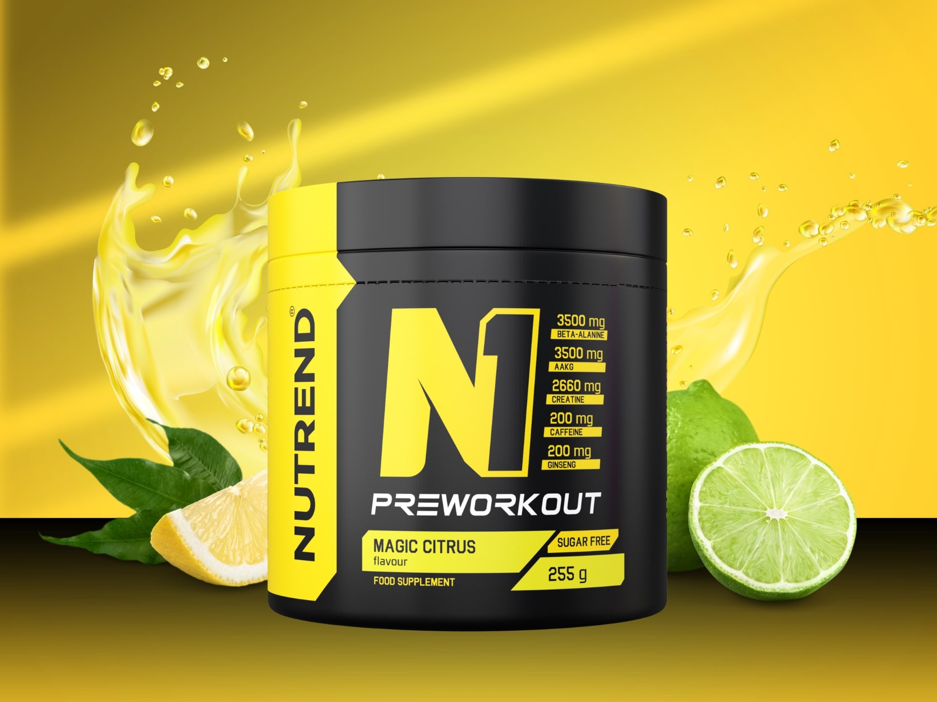 Nutrend - preworkout z kofeiną, beta-alaniną