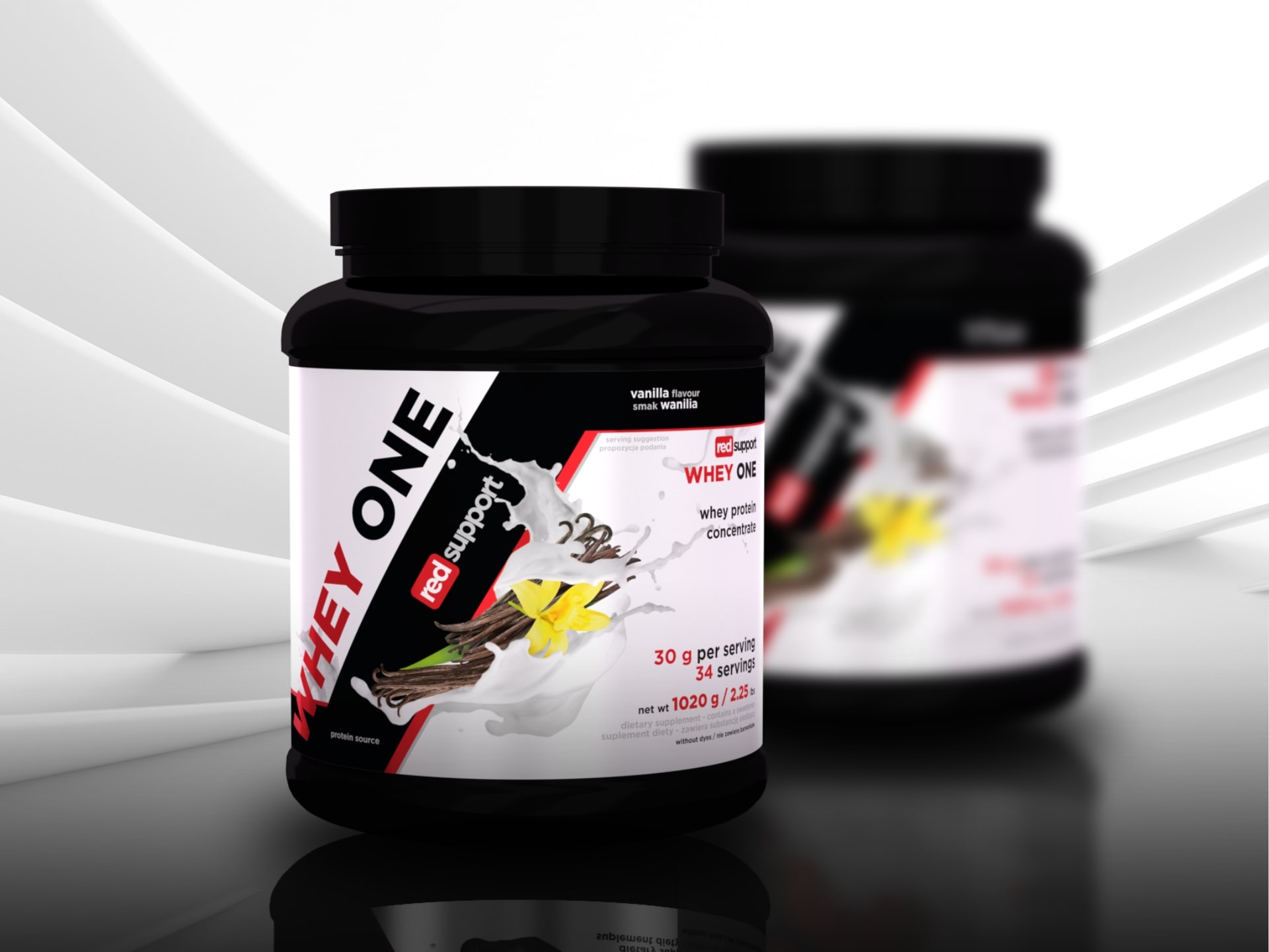 WheyOne - concentré de protéines de lactosérum de Red Support