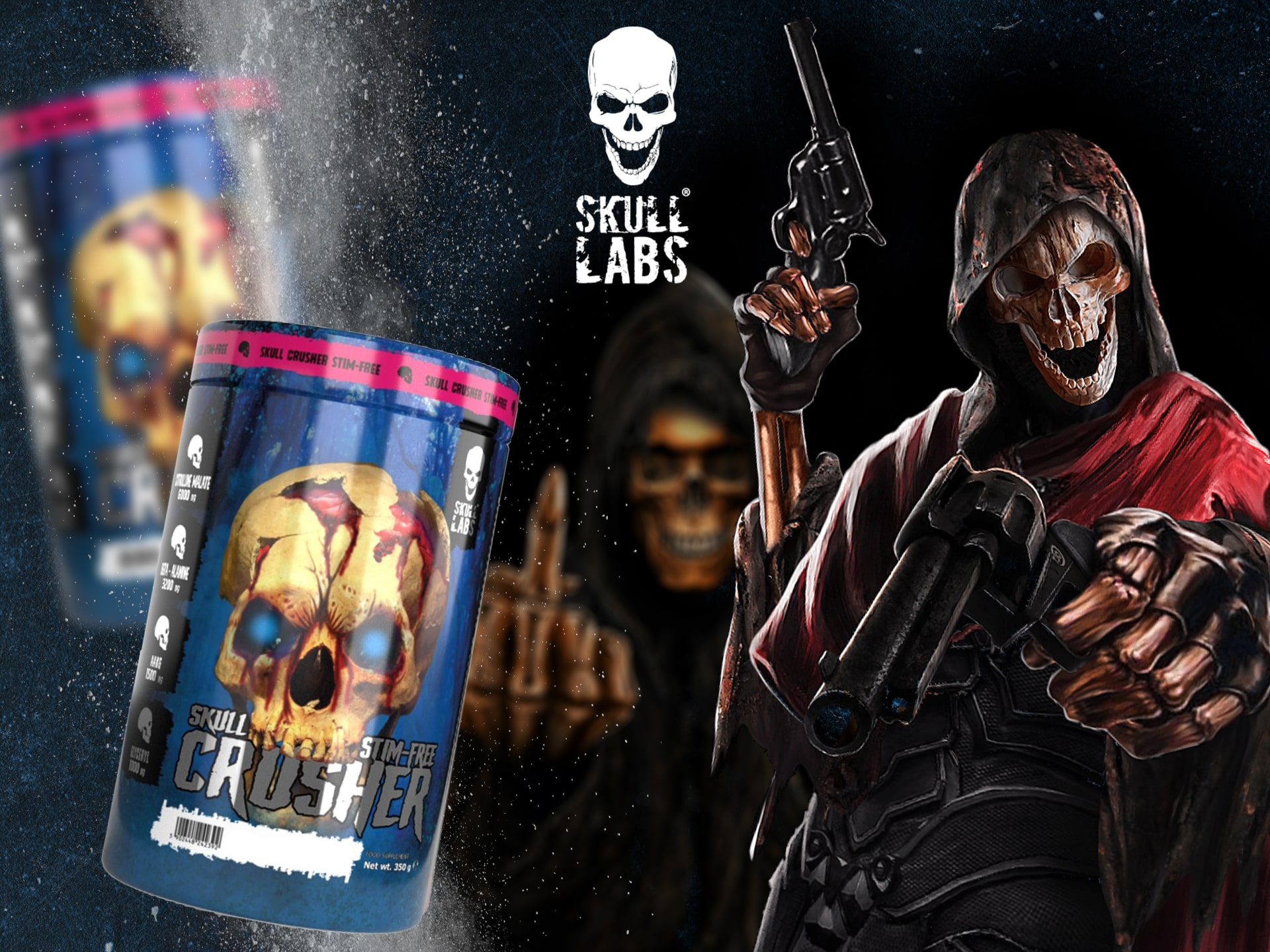 Skull Crusher StimFree - complément pré-entraînement sans caféine