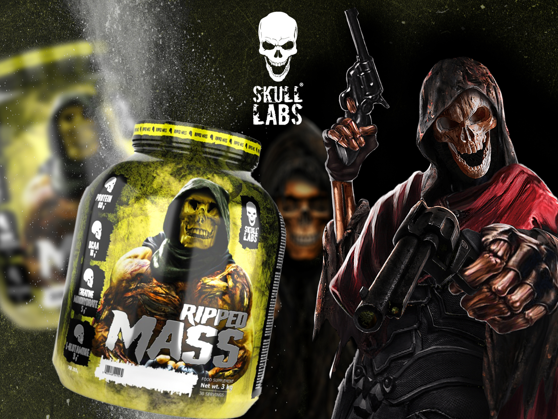 Skull Labs Ripped Mass 3000g