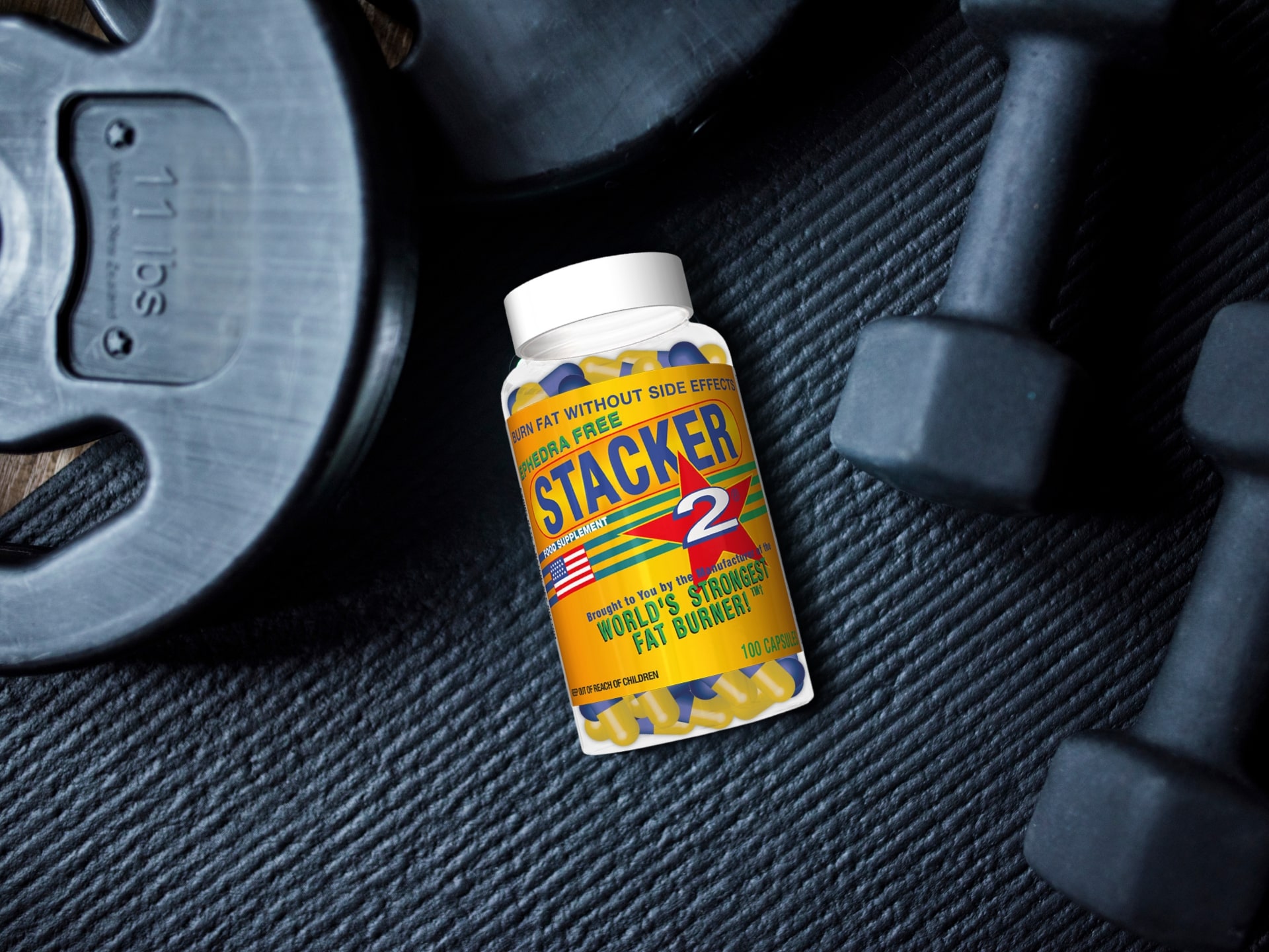 Stacker - brûleur de graisse - caféine, yerba maté, thé vert
