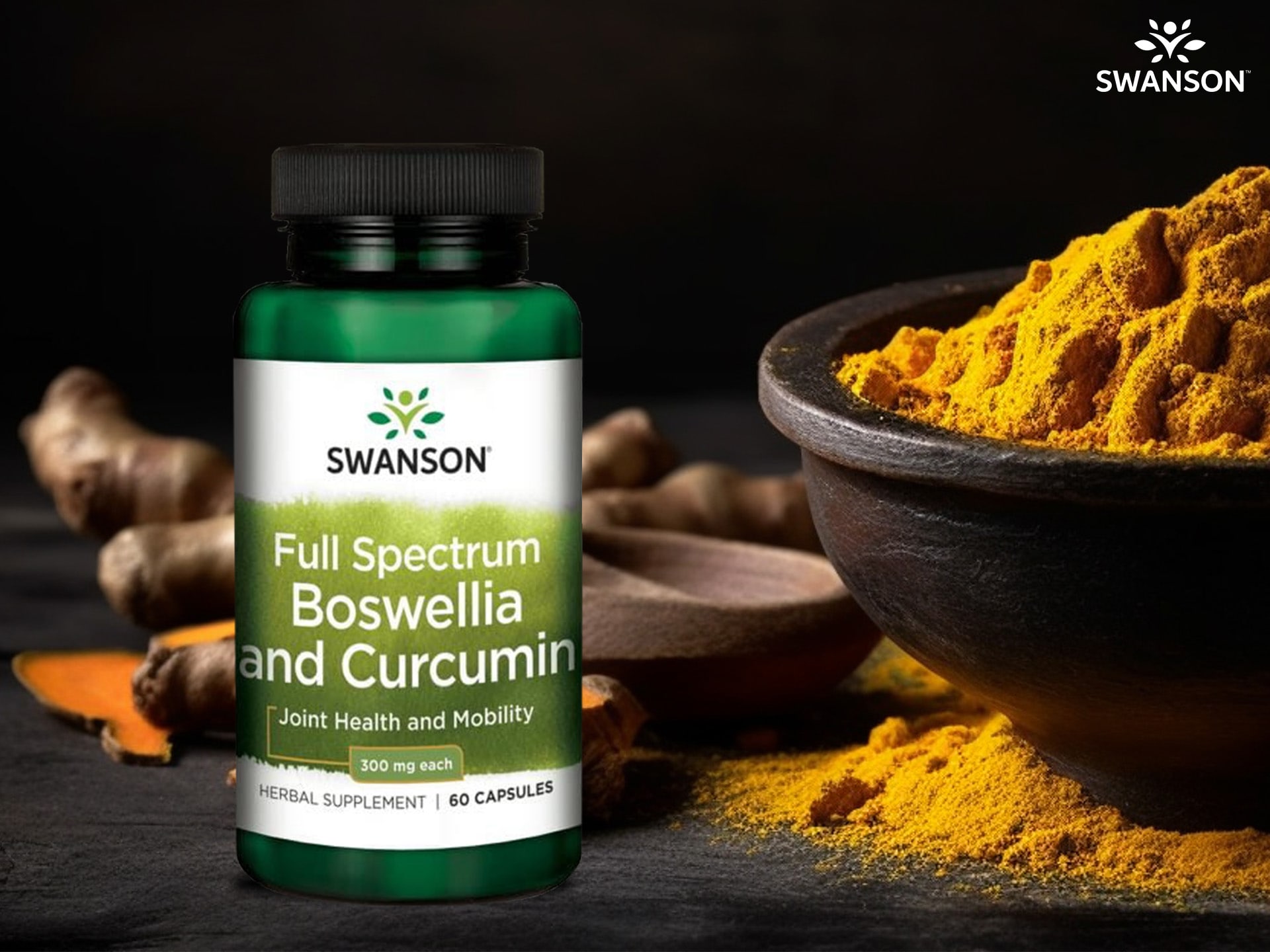 Full Spectrum Boswellia & Curcumin - support articulaire