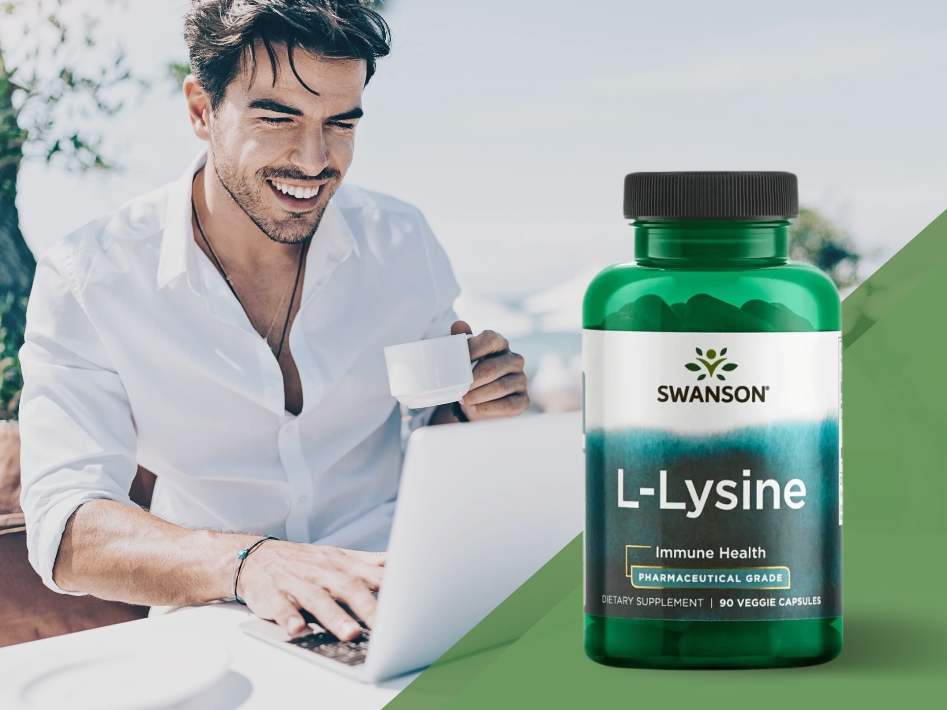 L-Lysine Swanson - acide aminé soutenant l'immunité