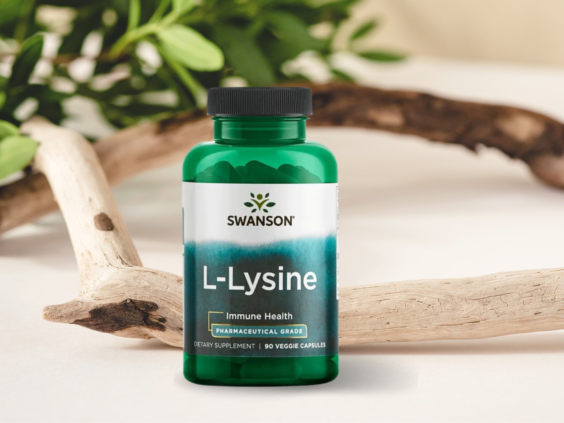 Immunité contre les virus et le stress - lysine AjiPure de Swanson