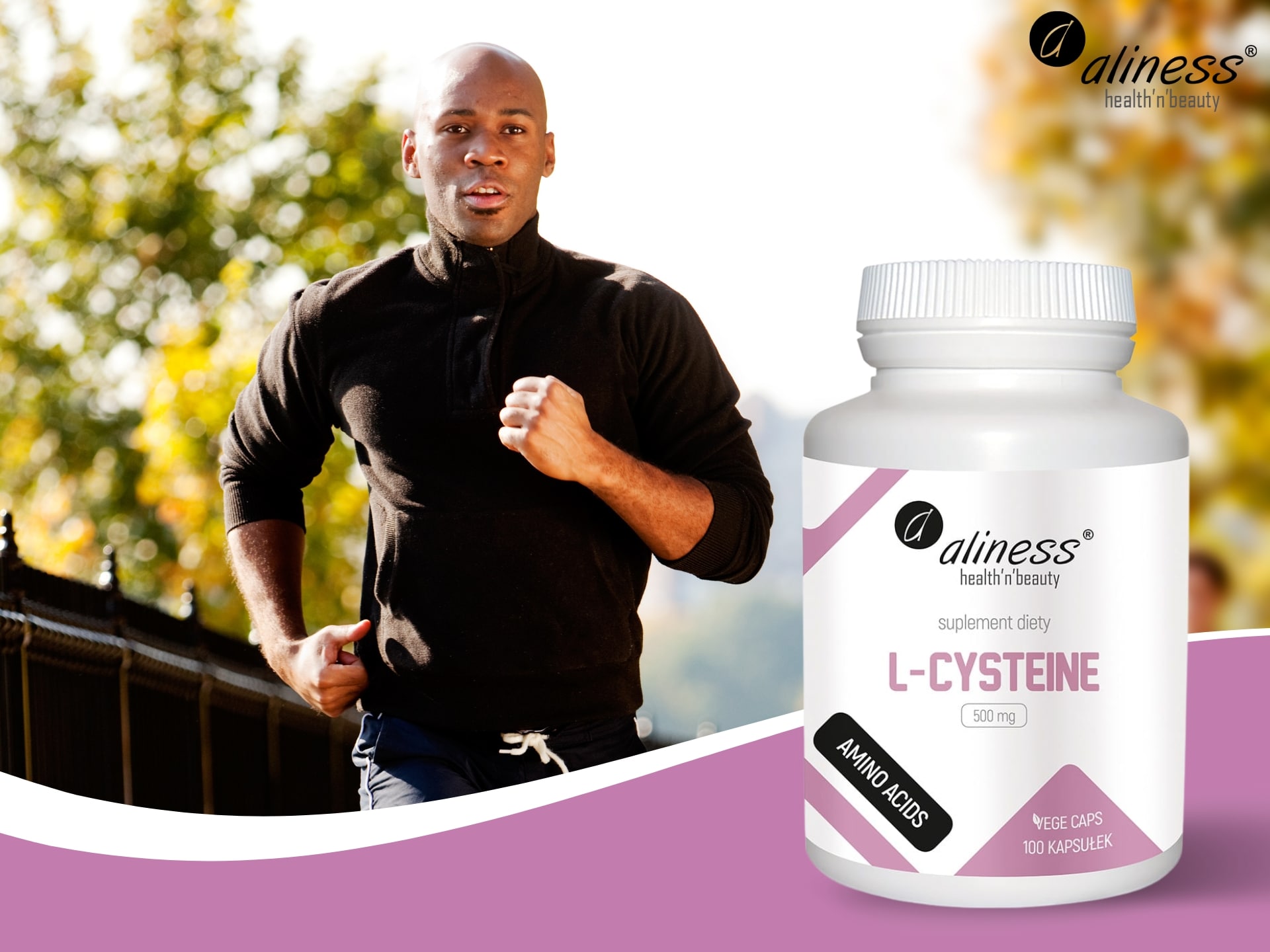 Aliness L-Cysteine 500mg 100vcaps