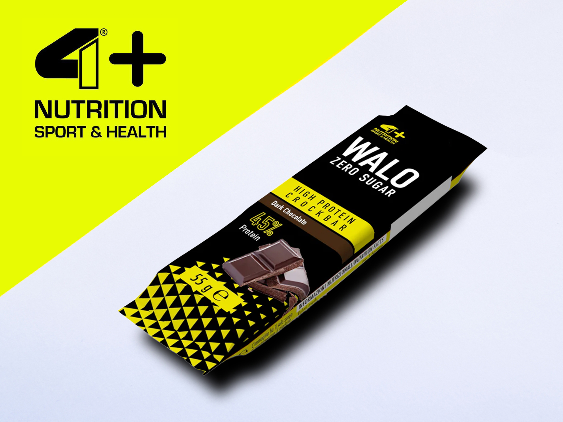 Barre 25g de protéines par portion - collation complète et rassasiante