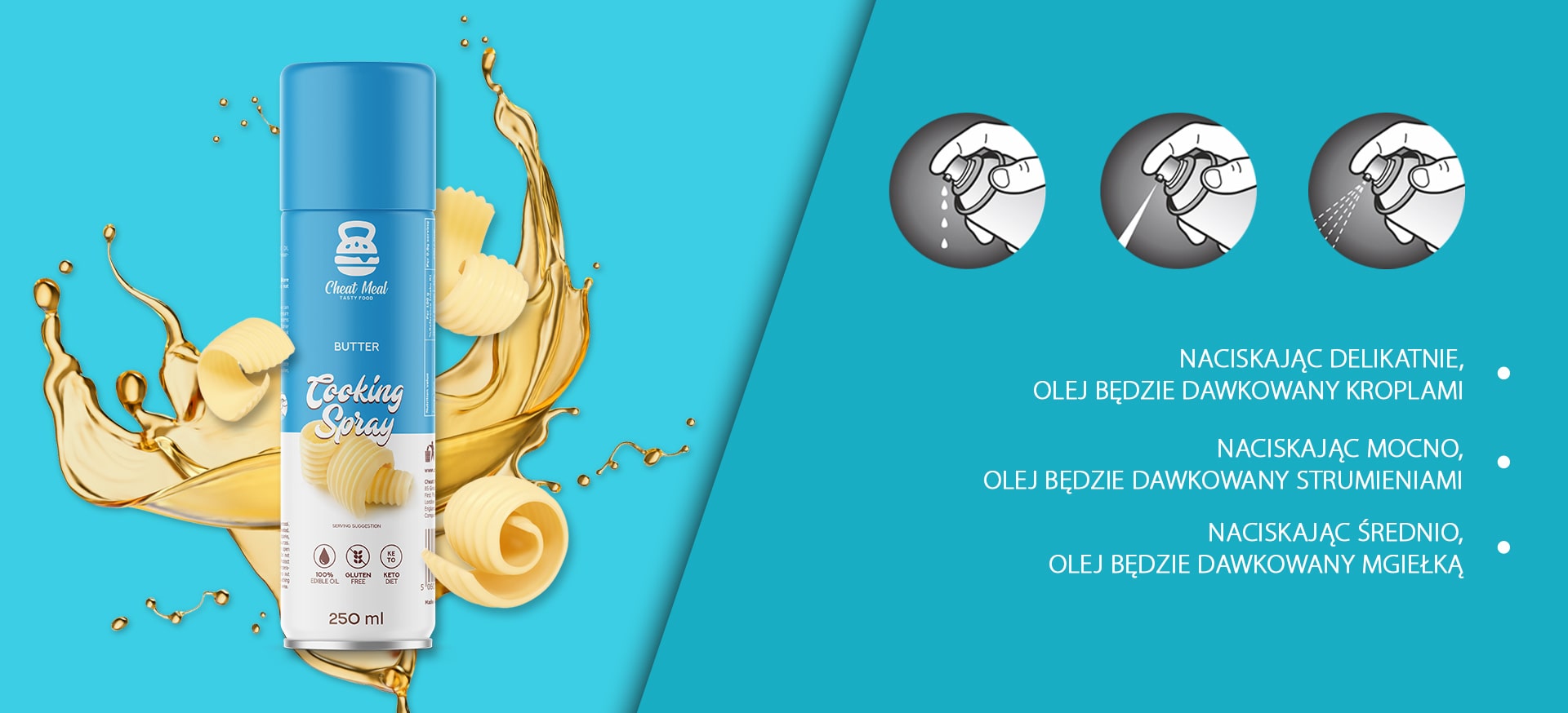 Baner Cooking Spray Butter