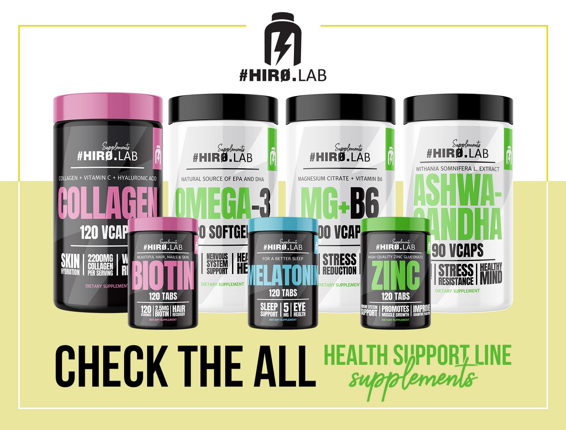 Produits Hiro.Lab