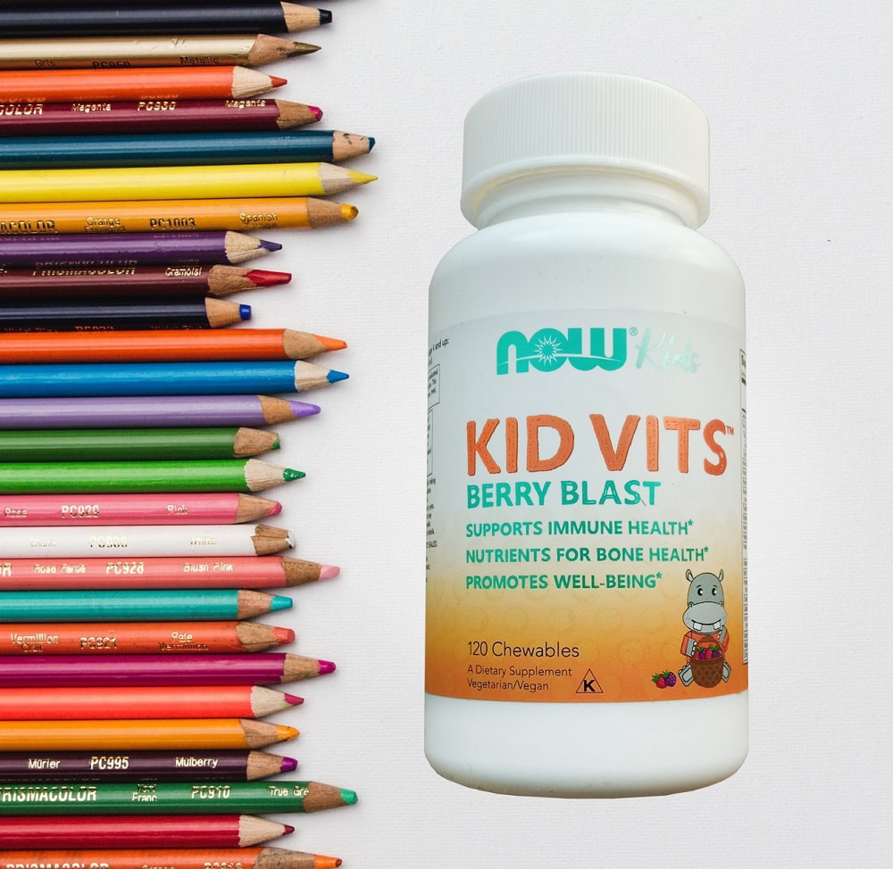 Now Kids Foods tablets vitamins