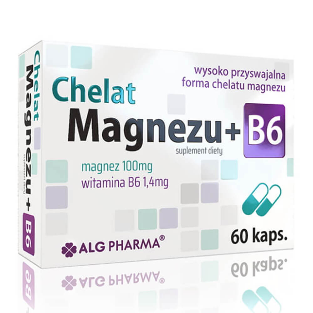 ALG Pharma Chelat Magnezu + B6 Étiquette frontale