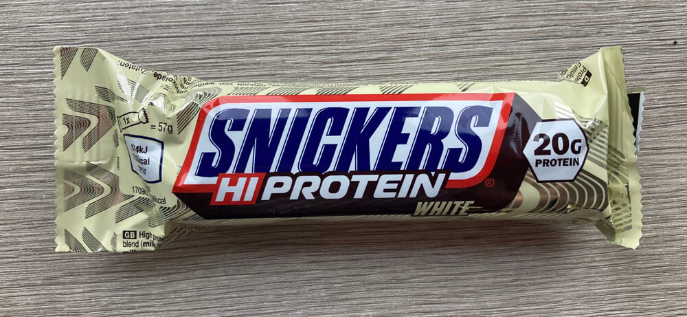 Snickers HiProtein White Baton photo