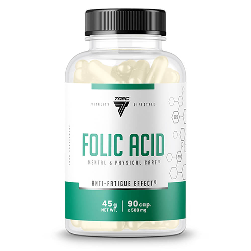 Trec Nutrition Vitality Folic Acid Acide folique 90caps